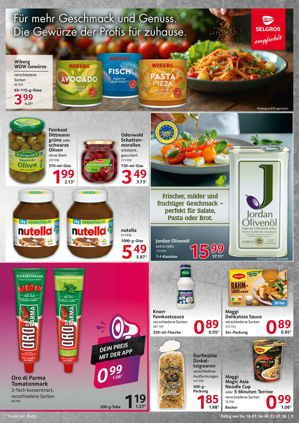 Prospekt Selgros 16.07.2026 - 22.07.2026