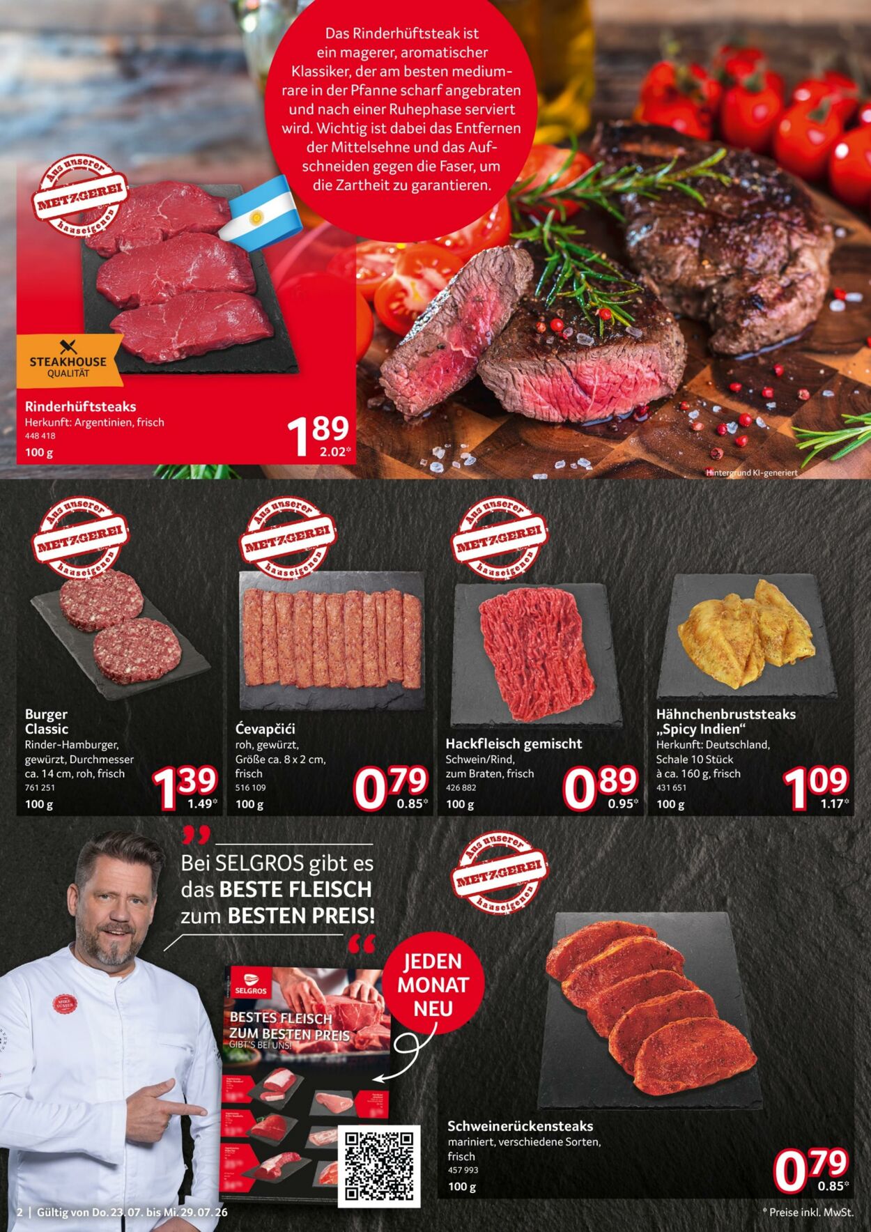 Prospekt Selgros 23.07.2026 - 29.07.2026