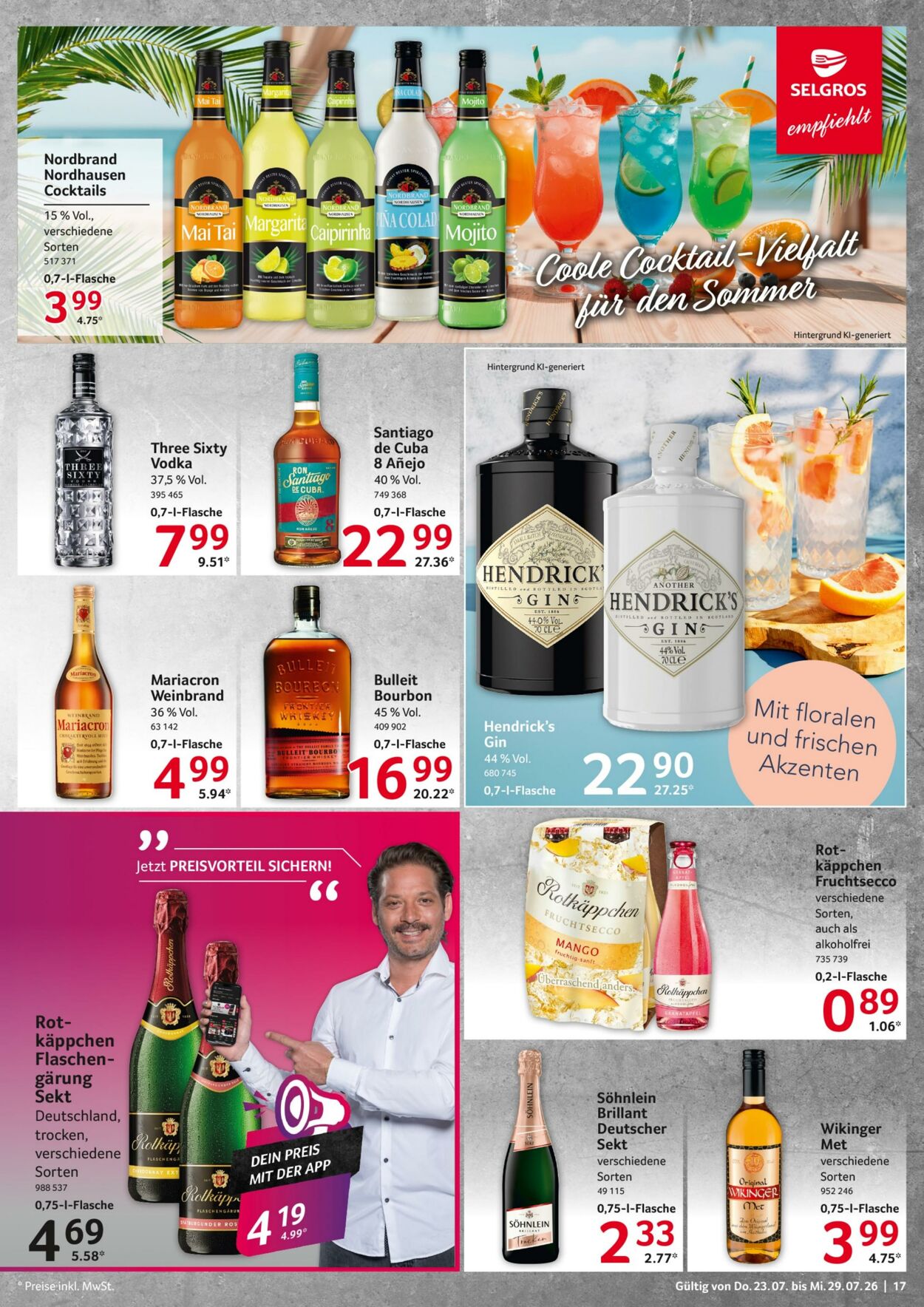 Prospekt Selgros 23.07.2026 - 29.07.2026