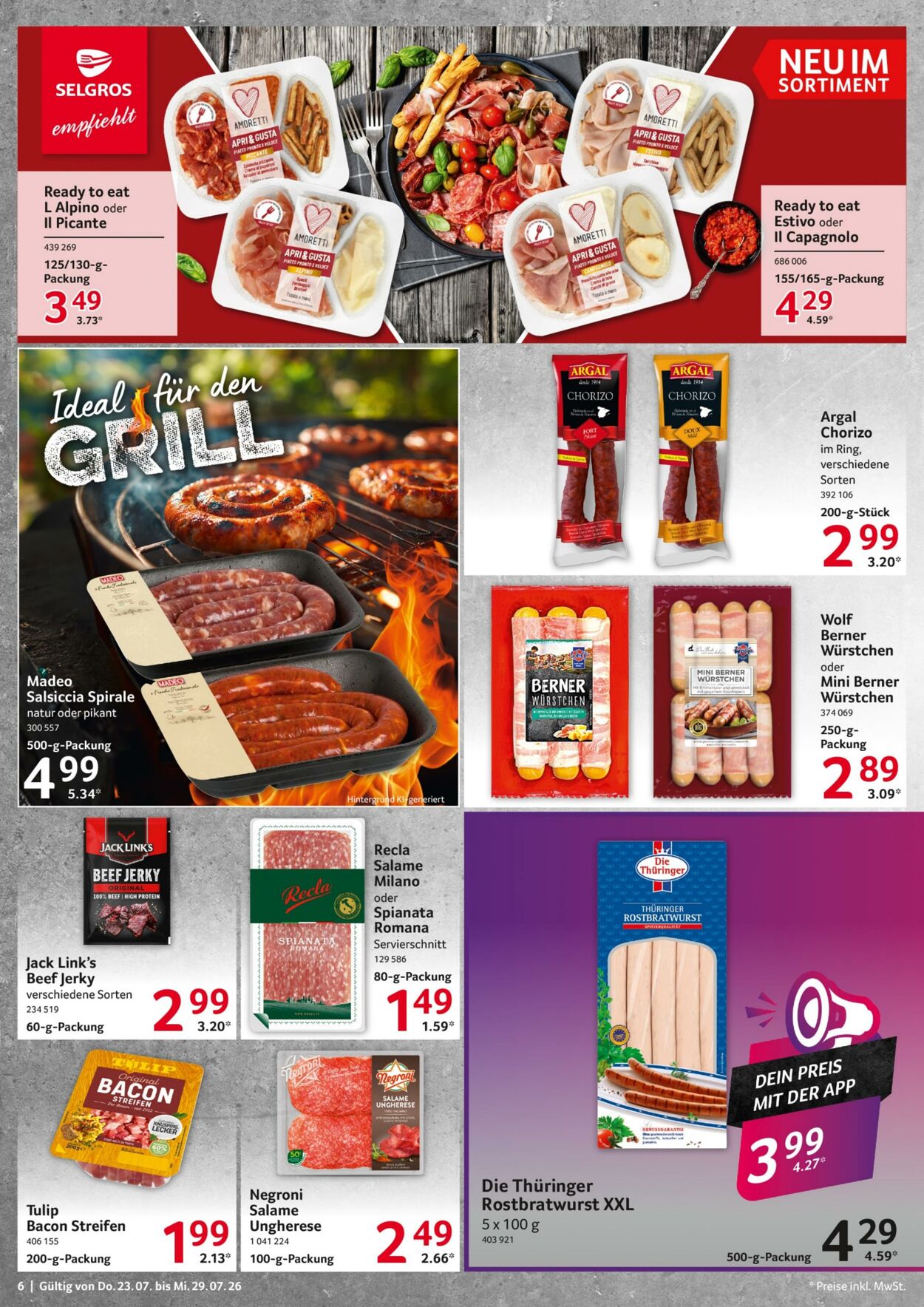 Prospekt Selgros 23.07.2026 - 29.07.2026