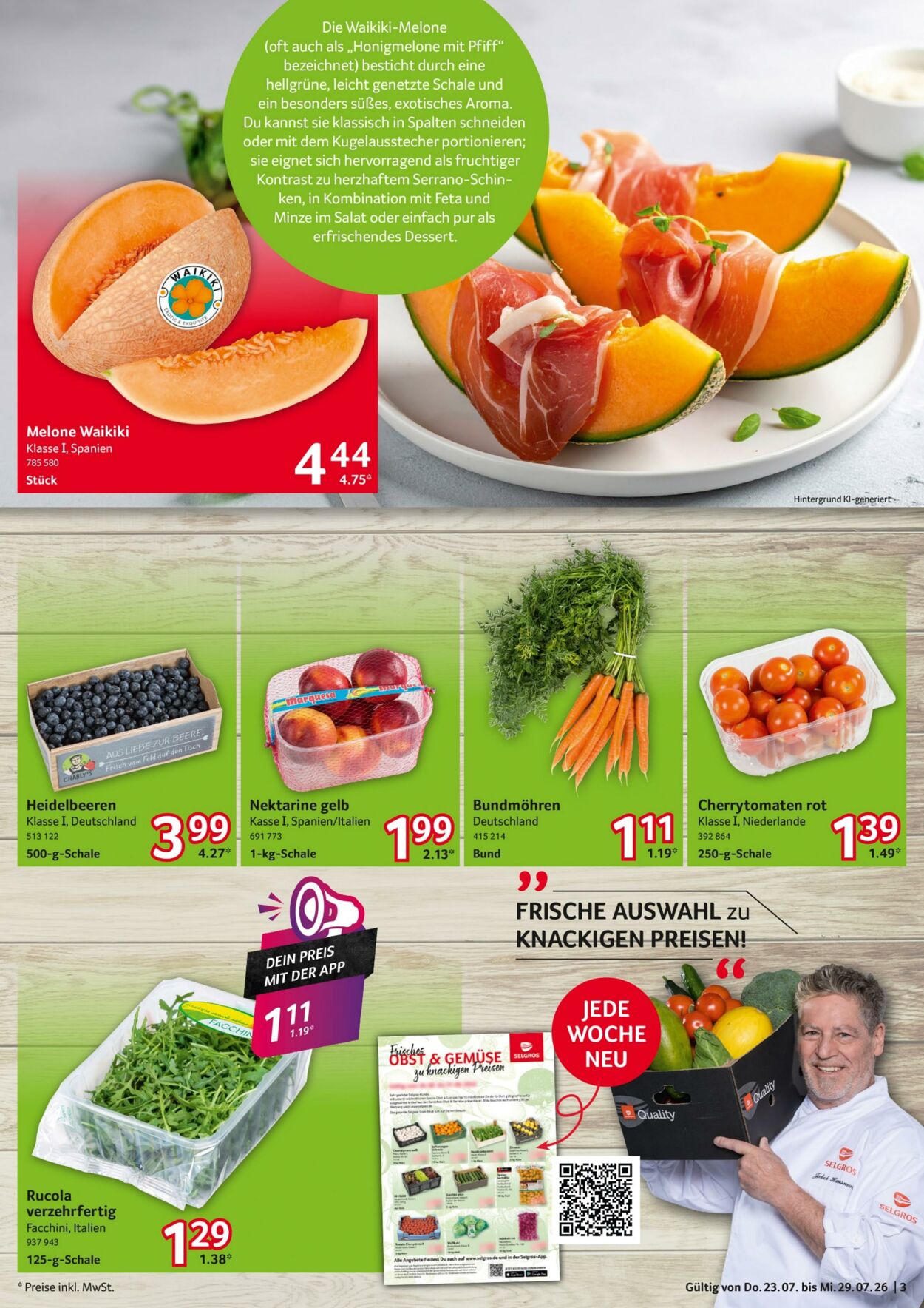 Prospekt Selgros 23.07.2026 - 29.07.2026