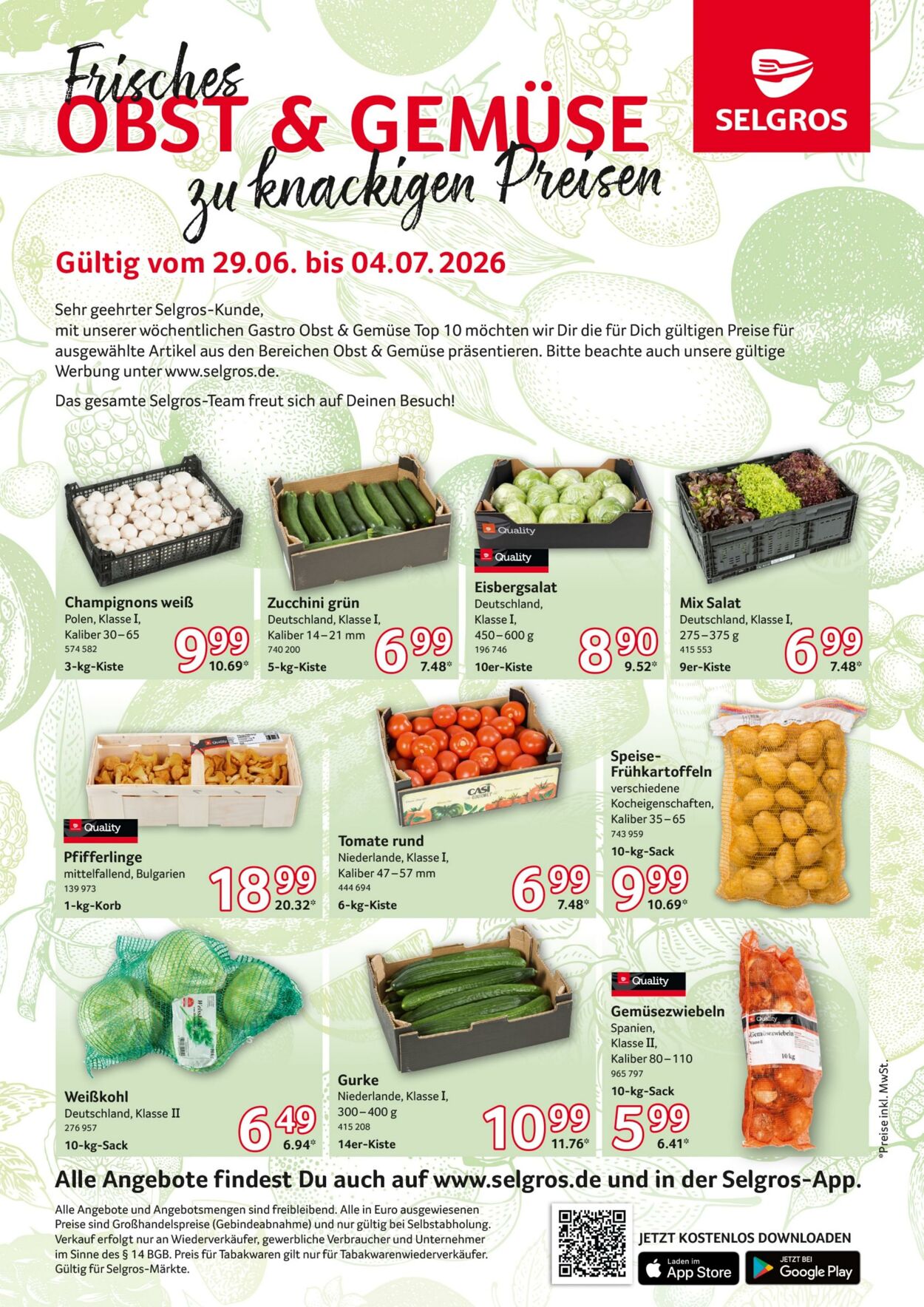 Prospekt Selgros 29.06.2026 - 04.07.2026