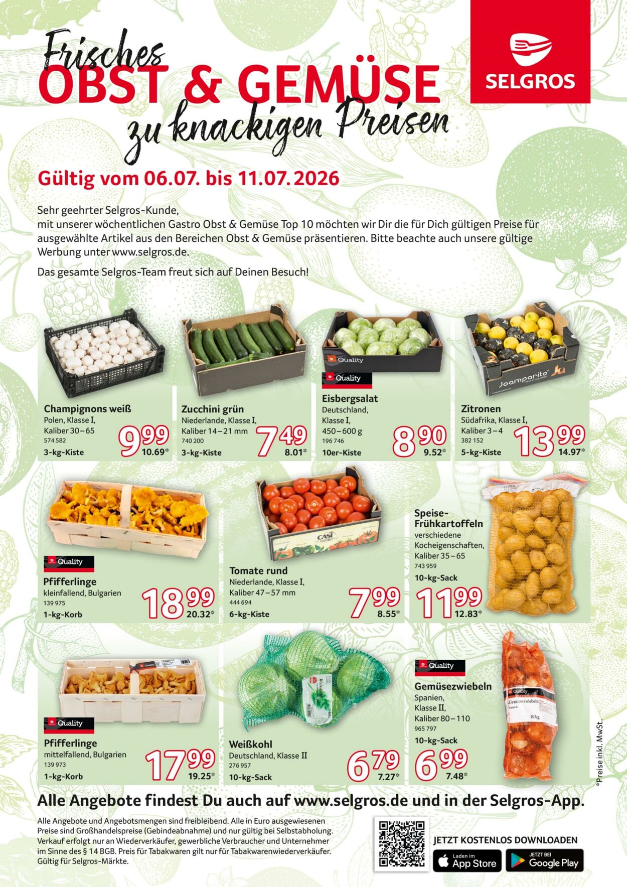 Prospekt Selgros 06.07.2026 - 11.07.2026