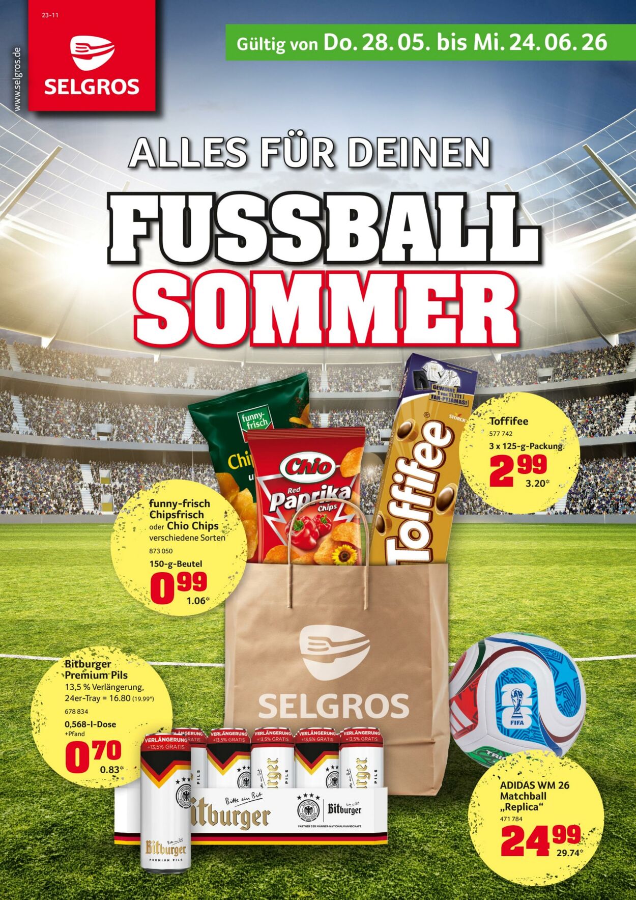 Prospekt Selgros 28.05.2026 - 24.06.2026