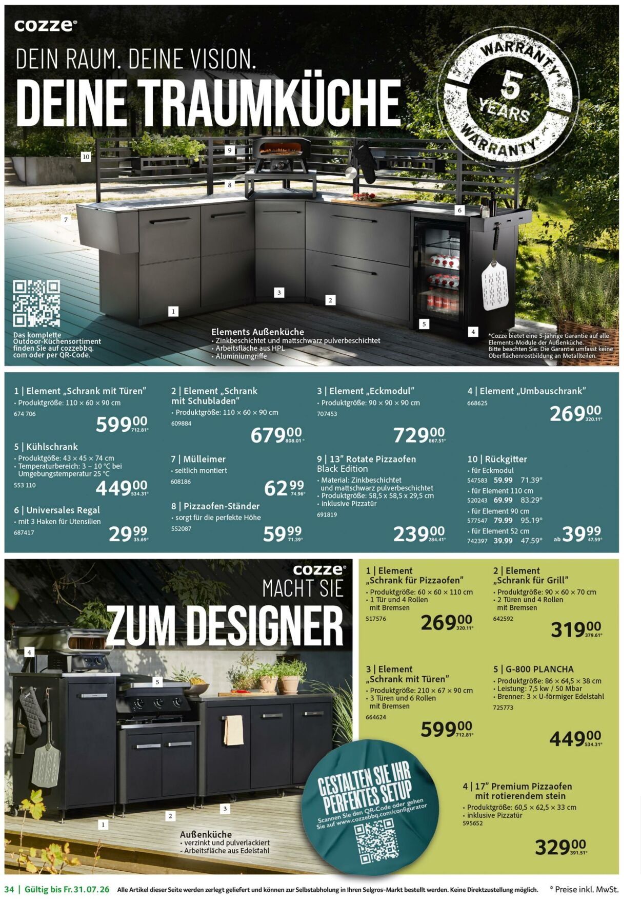 Prospekt Selgros 19.03.2026 - 31.07.2026