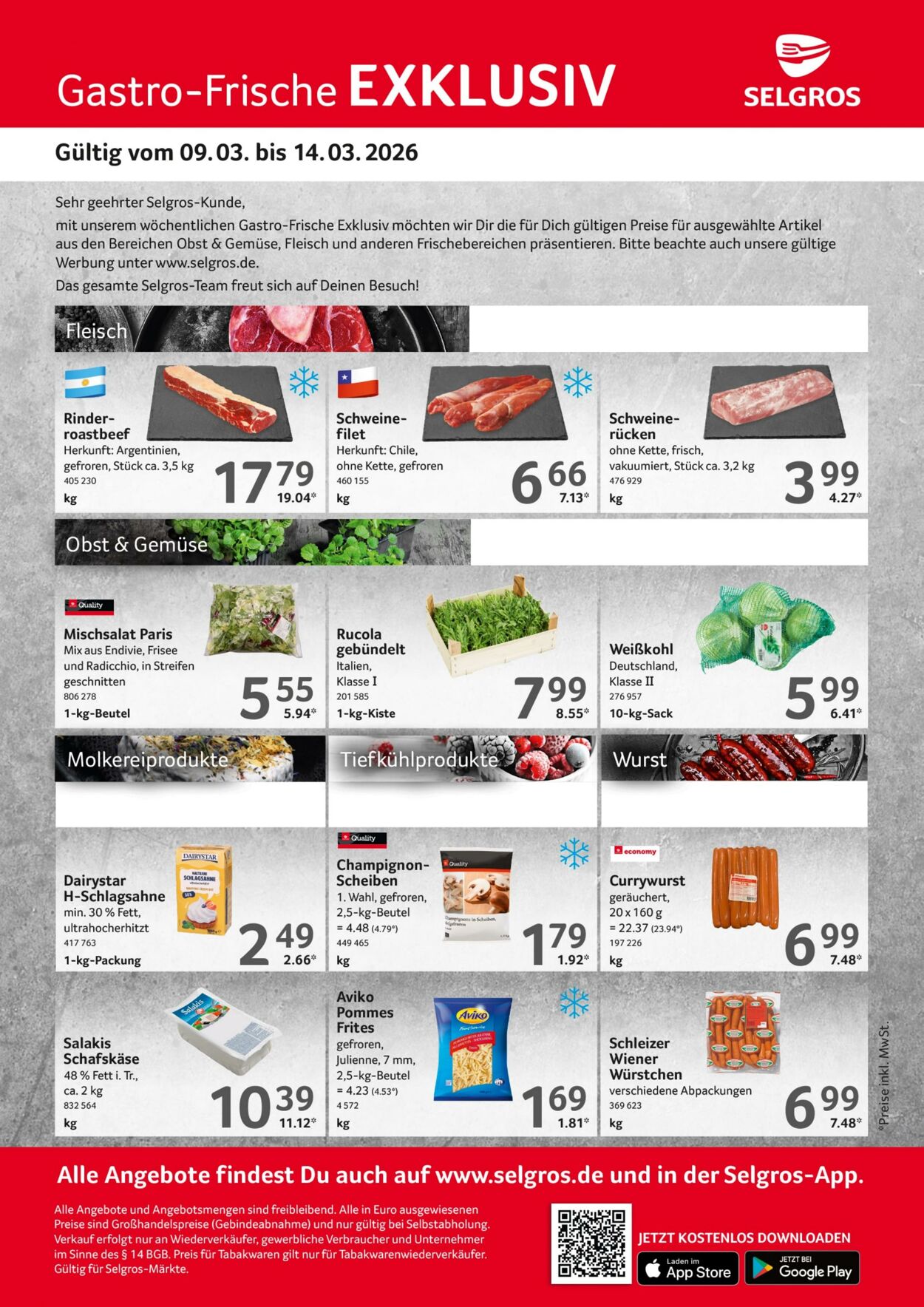 Prospekt Selgros 09.03.2026 - 14.03.2026