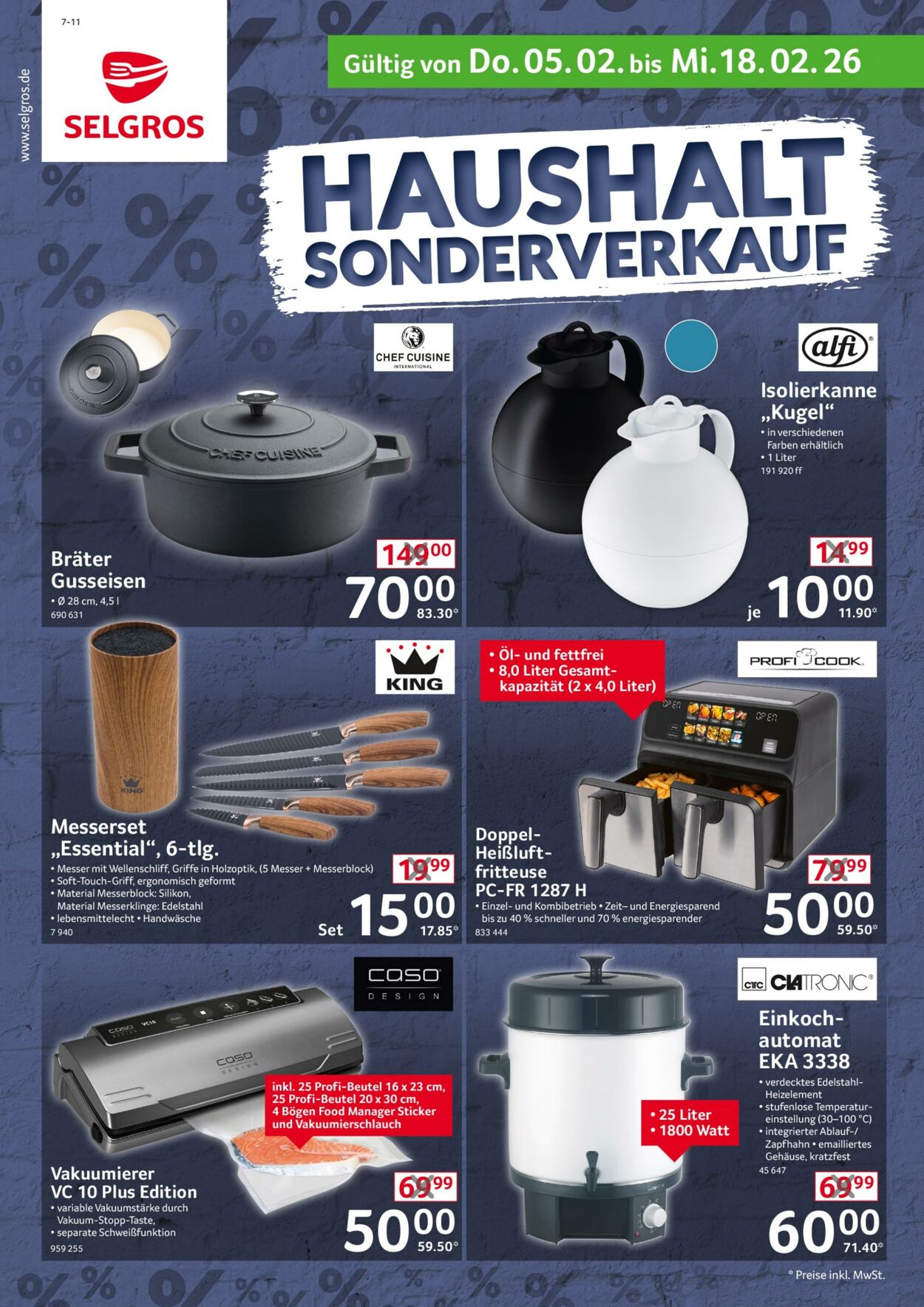 Prospekt Selgros 05.02.2026 - 18.02.2026