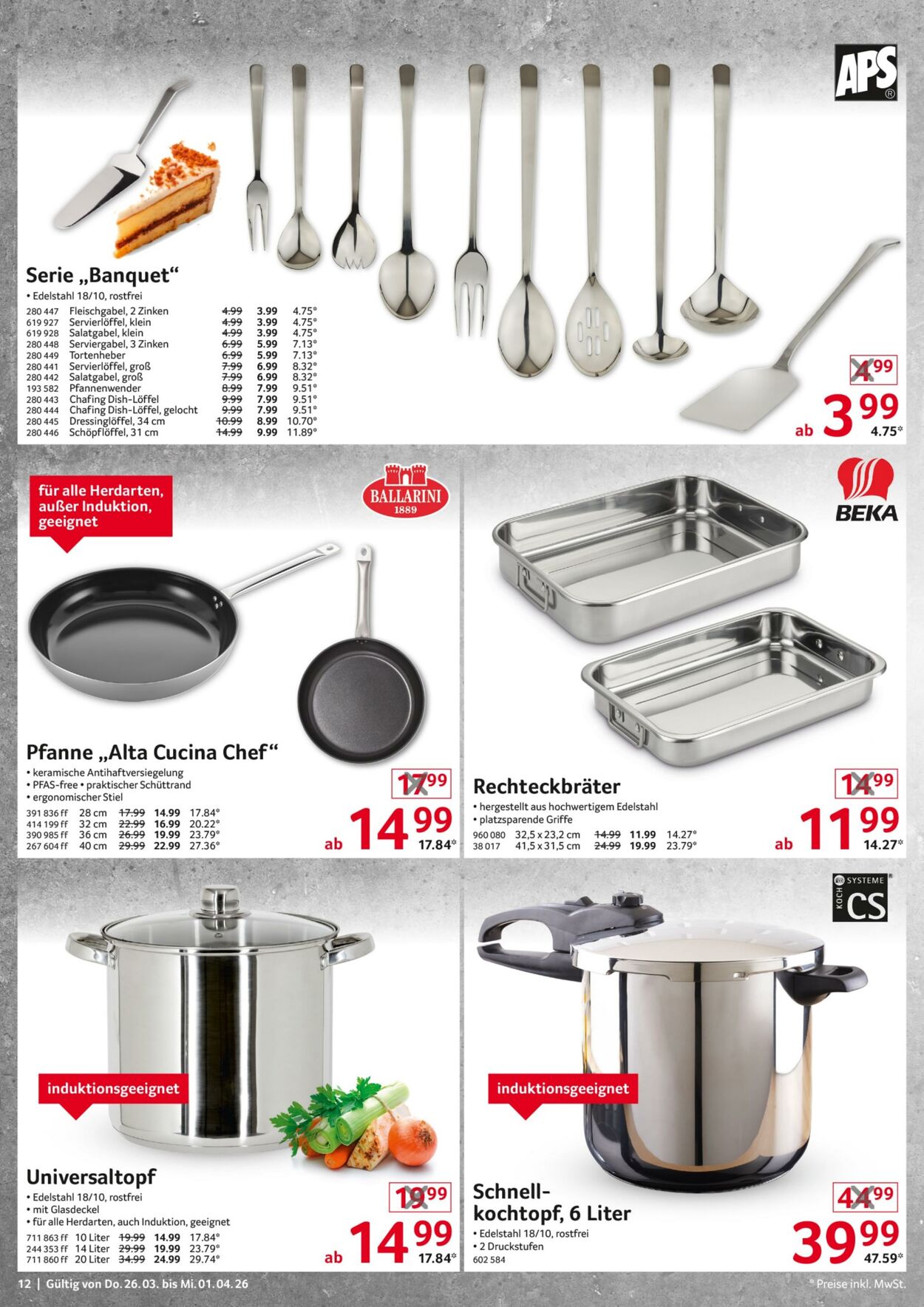 Prospekt Selgros 26.03.2026 - 01.04.2026