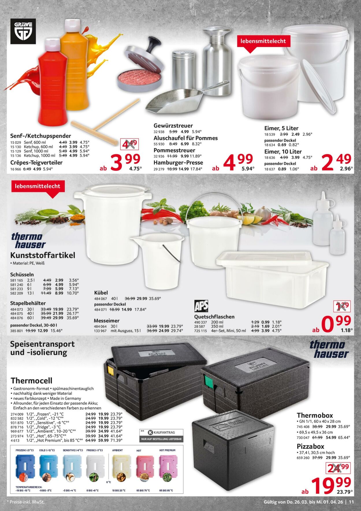 Prospekt Selgros 26.03.2026 - 01.04.2026