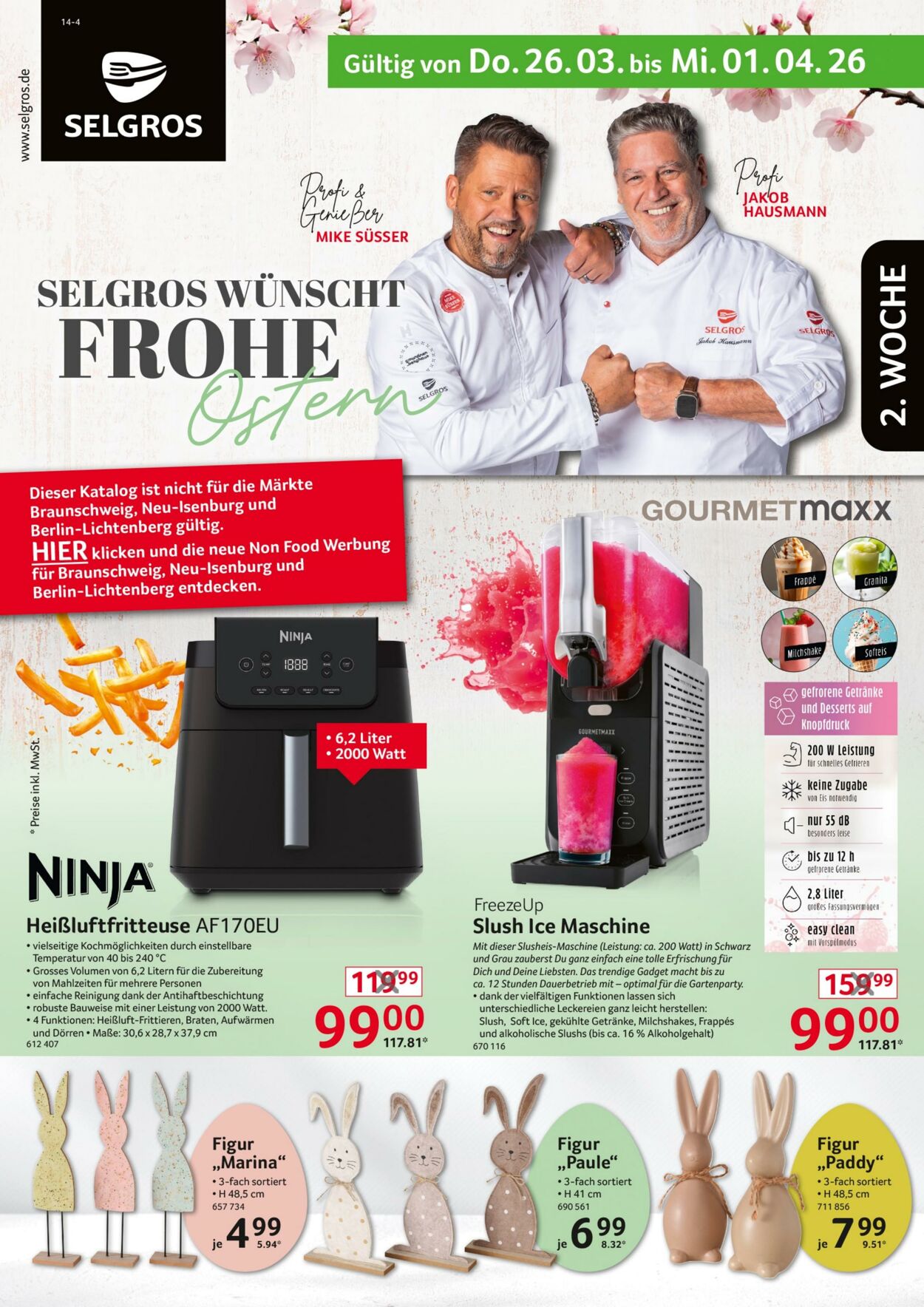 Prospekt Selgros 26.03.2026 - 01.04.2026