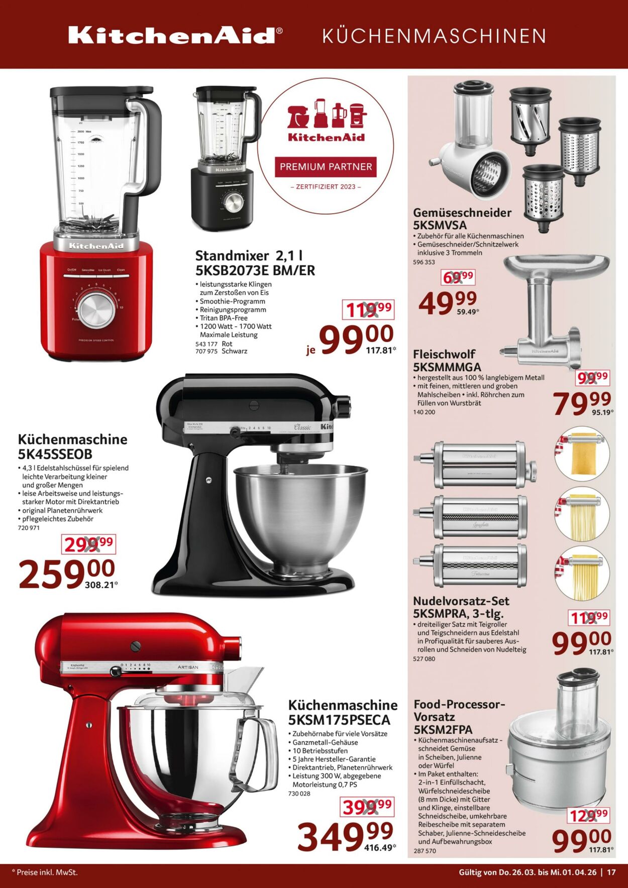 Prospekt Selgros 26.03.2026 - 01.04.2026