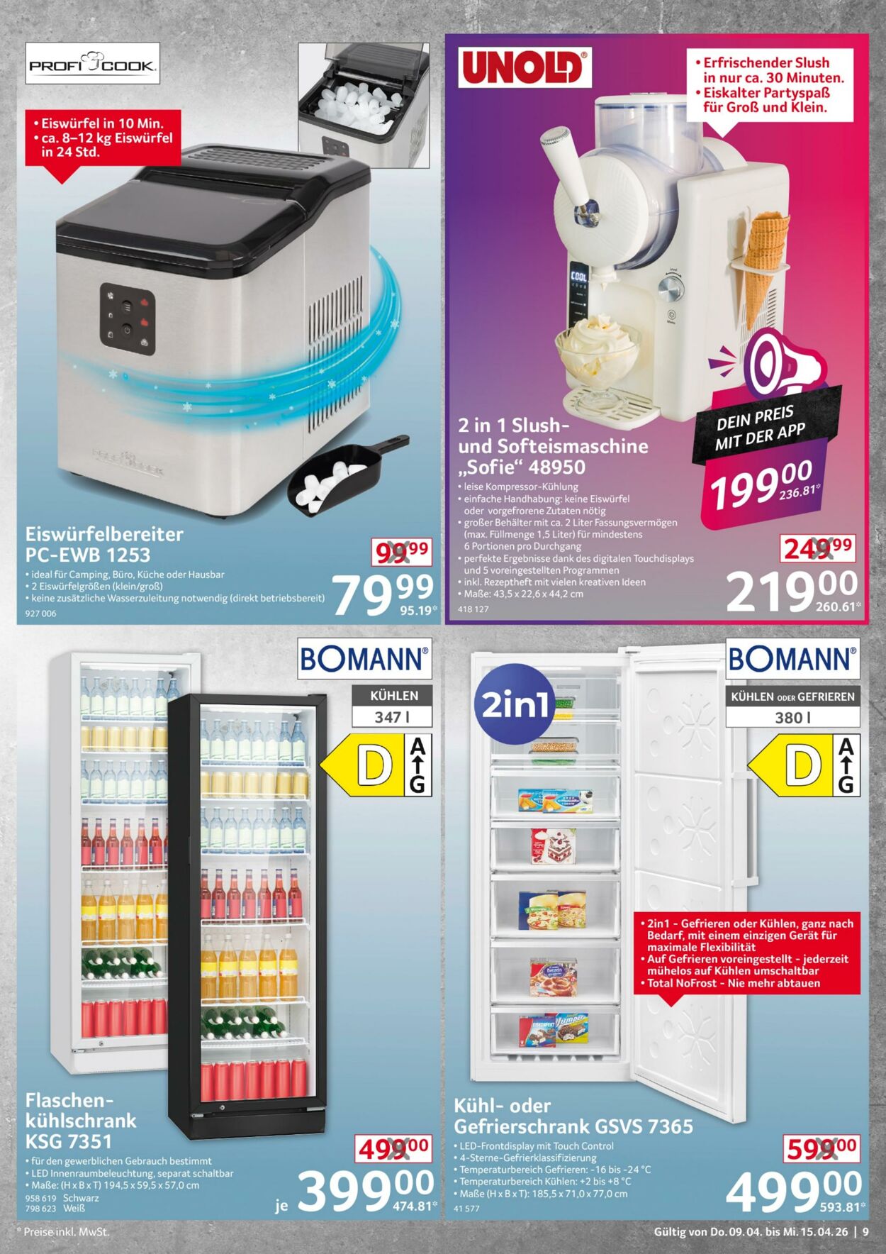 Prospekt Selgros 09.04.2026 - 15.04.2026