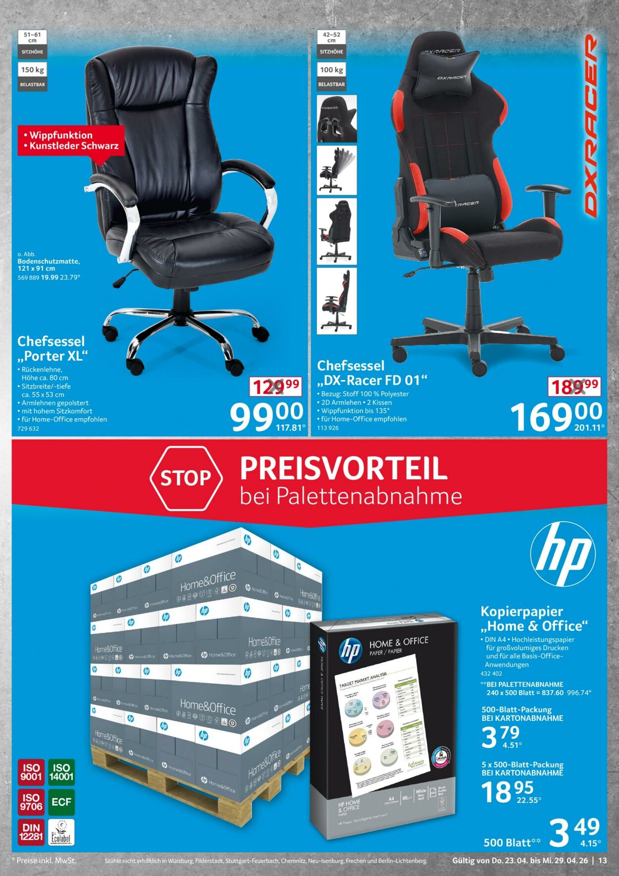 Prospekt Selgros 23.04.2026 - 29.04.2026