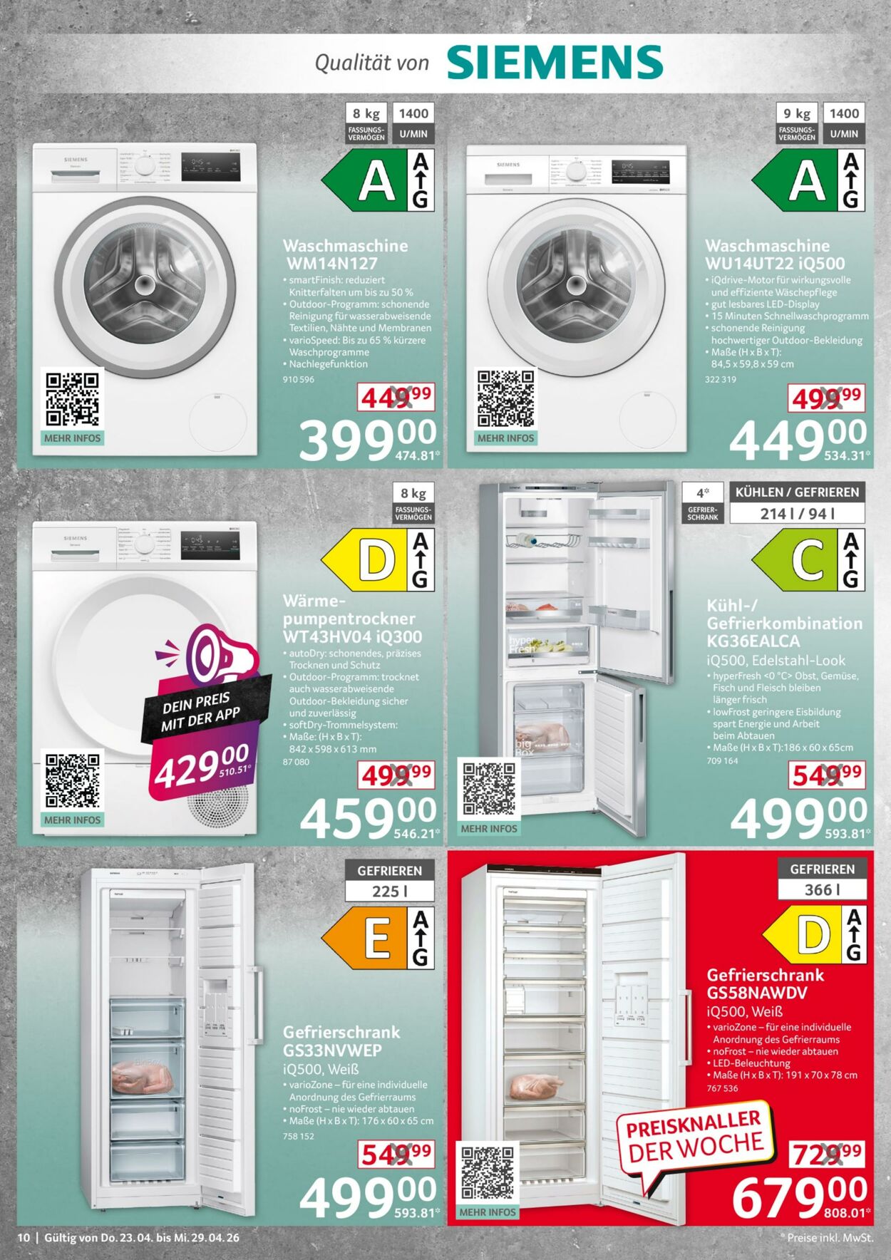 Prospekt Selgros 23.04.2026 - 29.04.2026