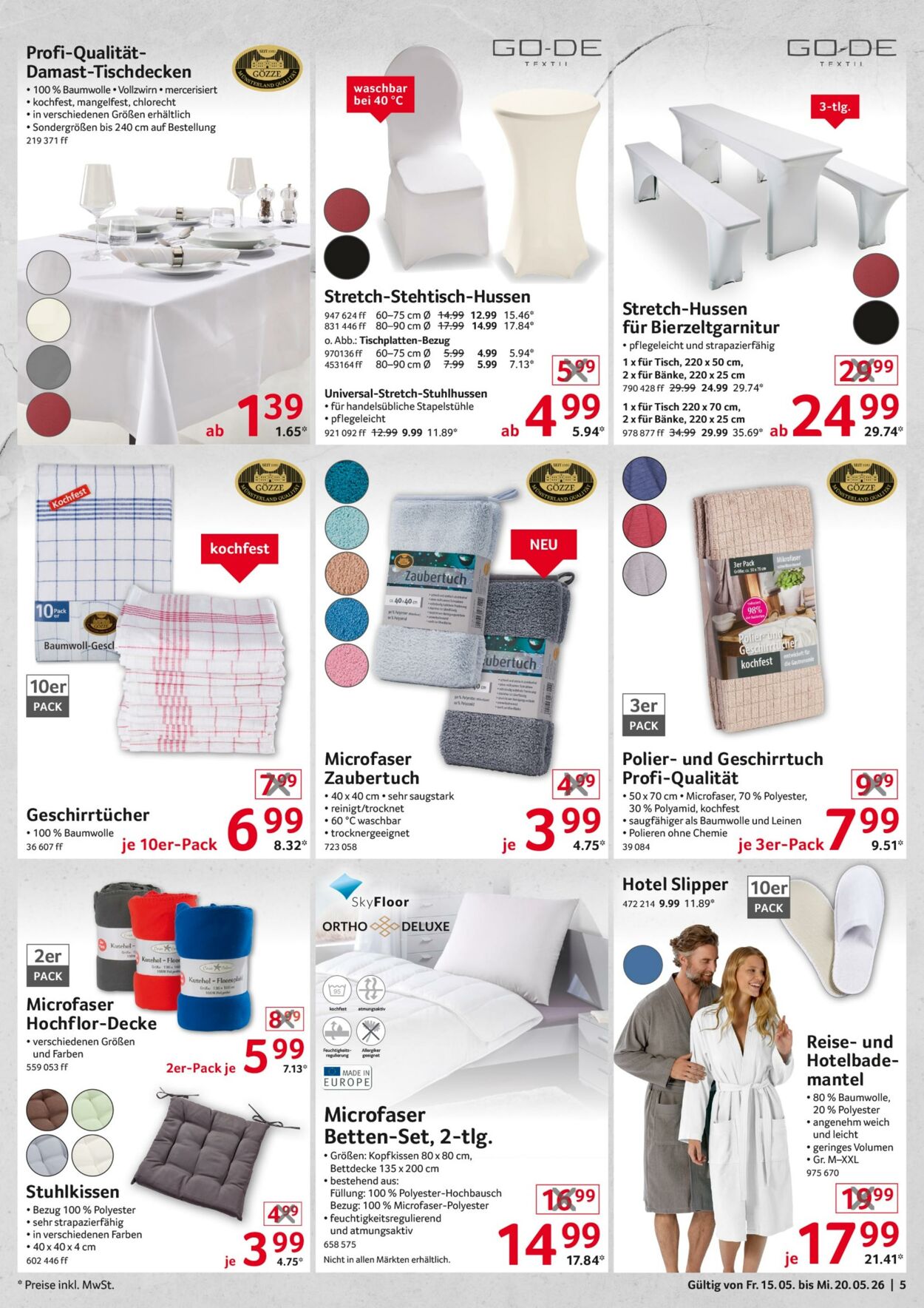 Prospekt Selgros 15.05.2026 - 20.05.2026