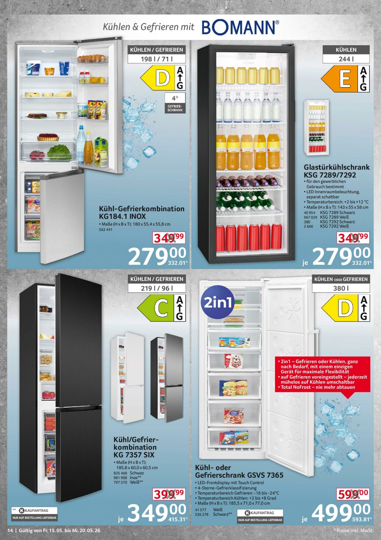 Prospekt Selgros 15.05.2026 - 20.05.2026
