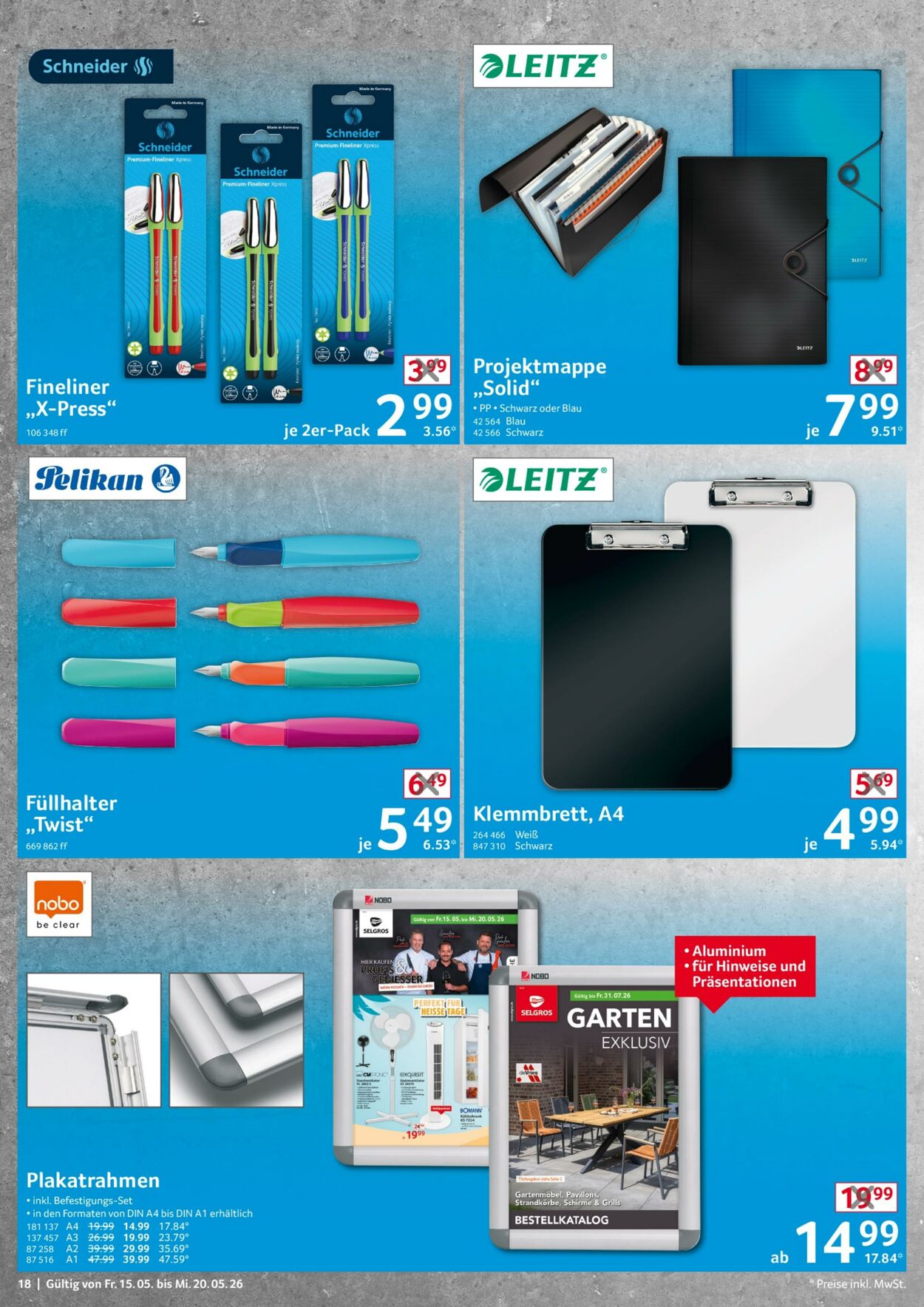 Prospekt Selgros 15.05.2026 - 20.05.2026