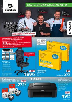 Prospekt Selgros 28.05.2026 - 03.06.2026