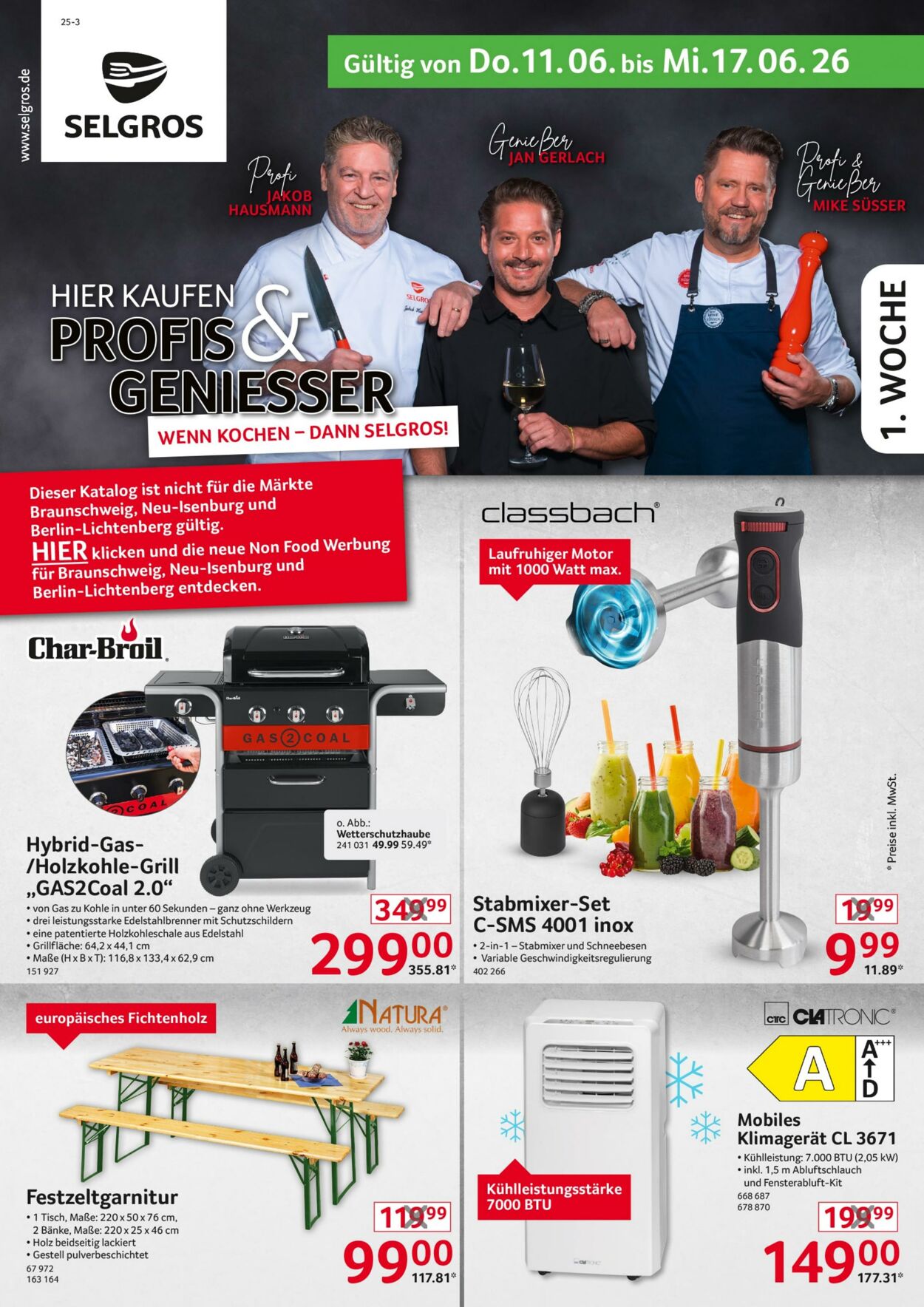 Prospekt Selgros 11.06.2026 - 17.06.2026