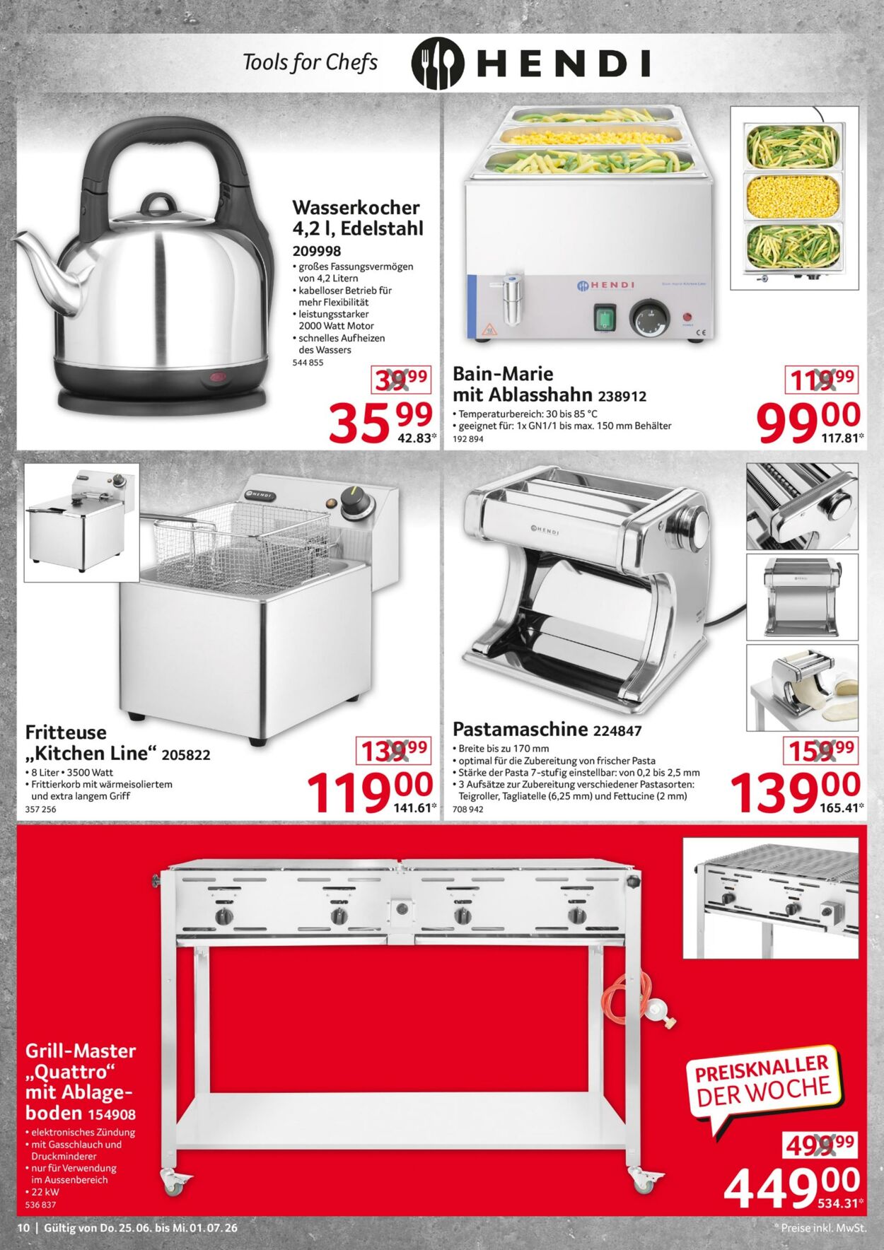 Prospekt Selgros 25.06.2026 - 01.07.2026