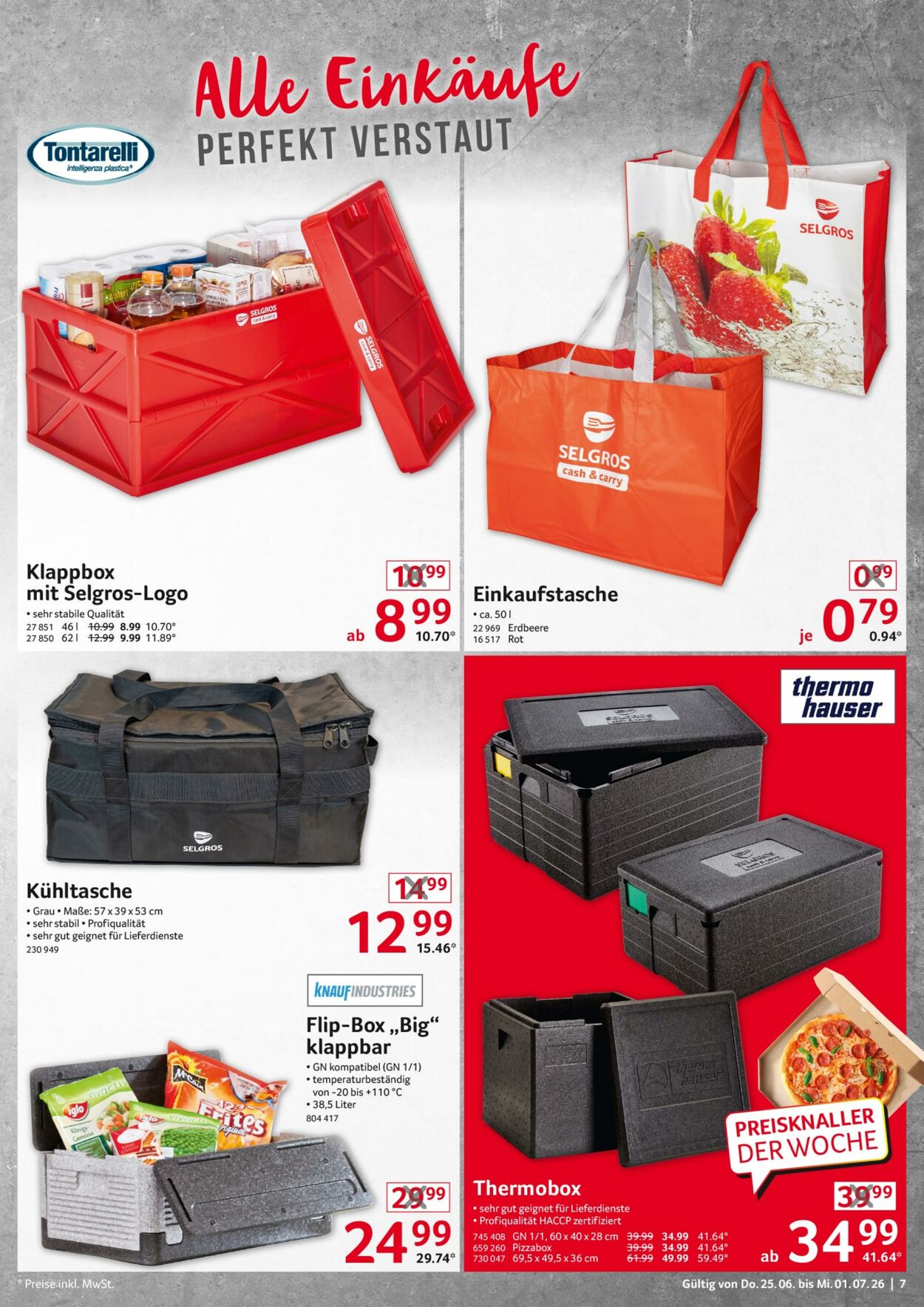 Prospekt Selgros 25.06.2026 - 01.07.2026