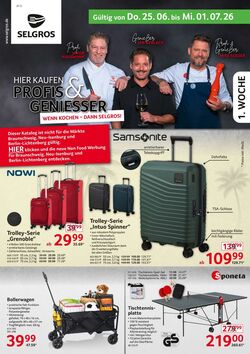 Prospekt Selgros 25.06.2026 - 01.07.2026