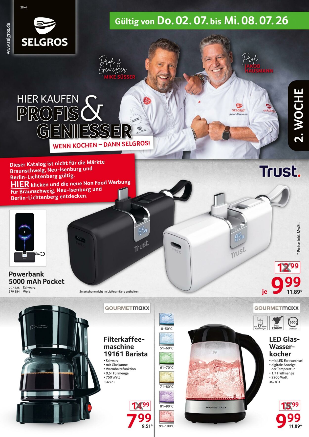 Prospekt Selgros 02.07.2026 - 08.07.2026