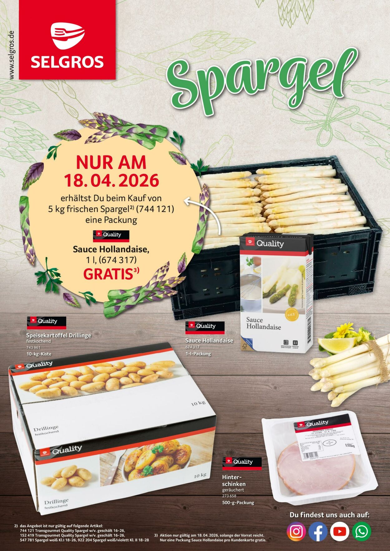 Prospekt Selgros 10.04.2026 - 18.04.2026