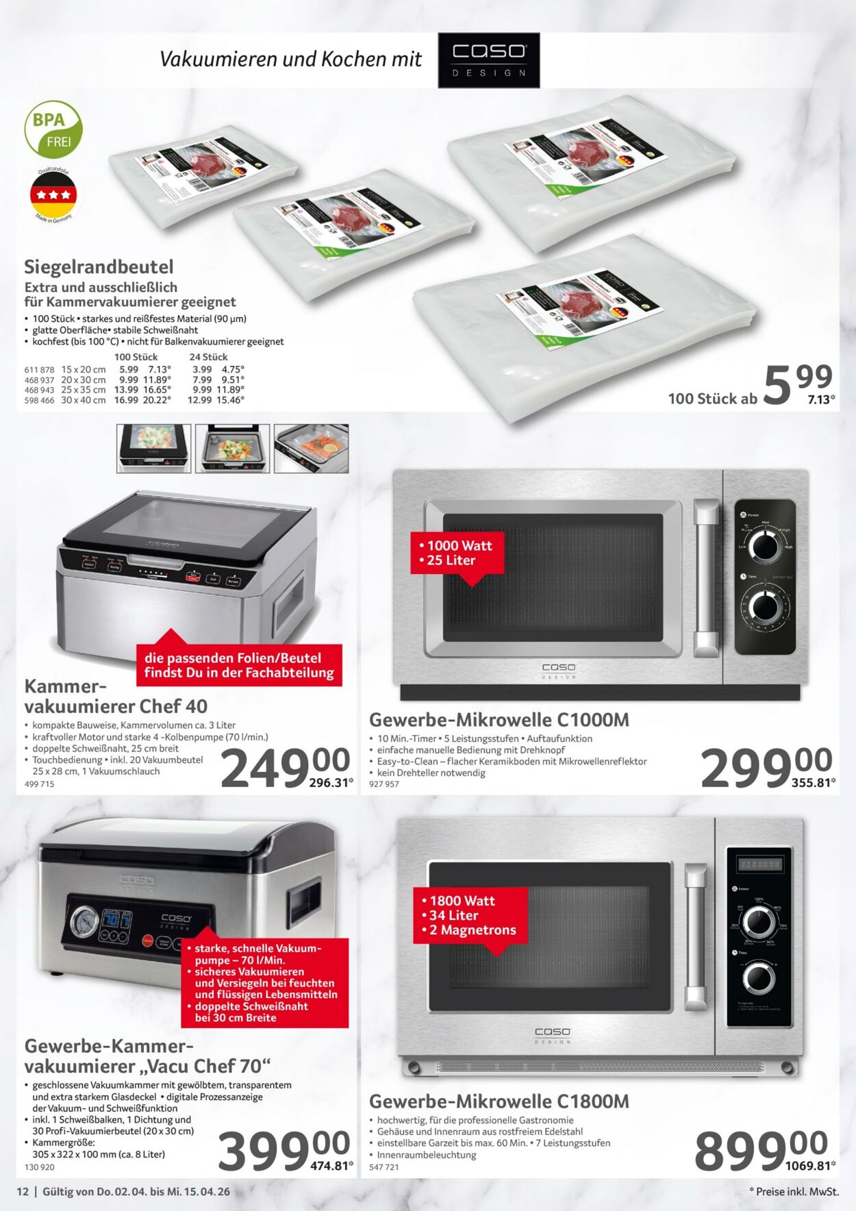 Prospekt Selgros 02.04.2026 - 15.04.2026