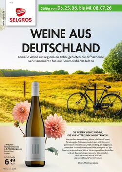 Prospekt Selgros 25.06.2026 - 08.07.2026