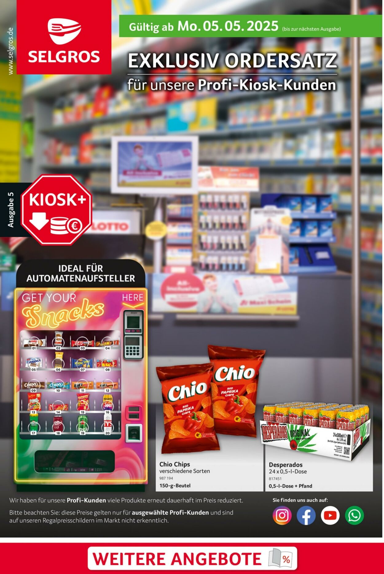 Prospekt Selgros 05.05.2025 - 30.06.2025