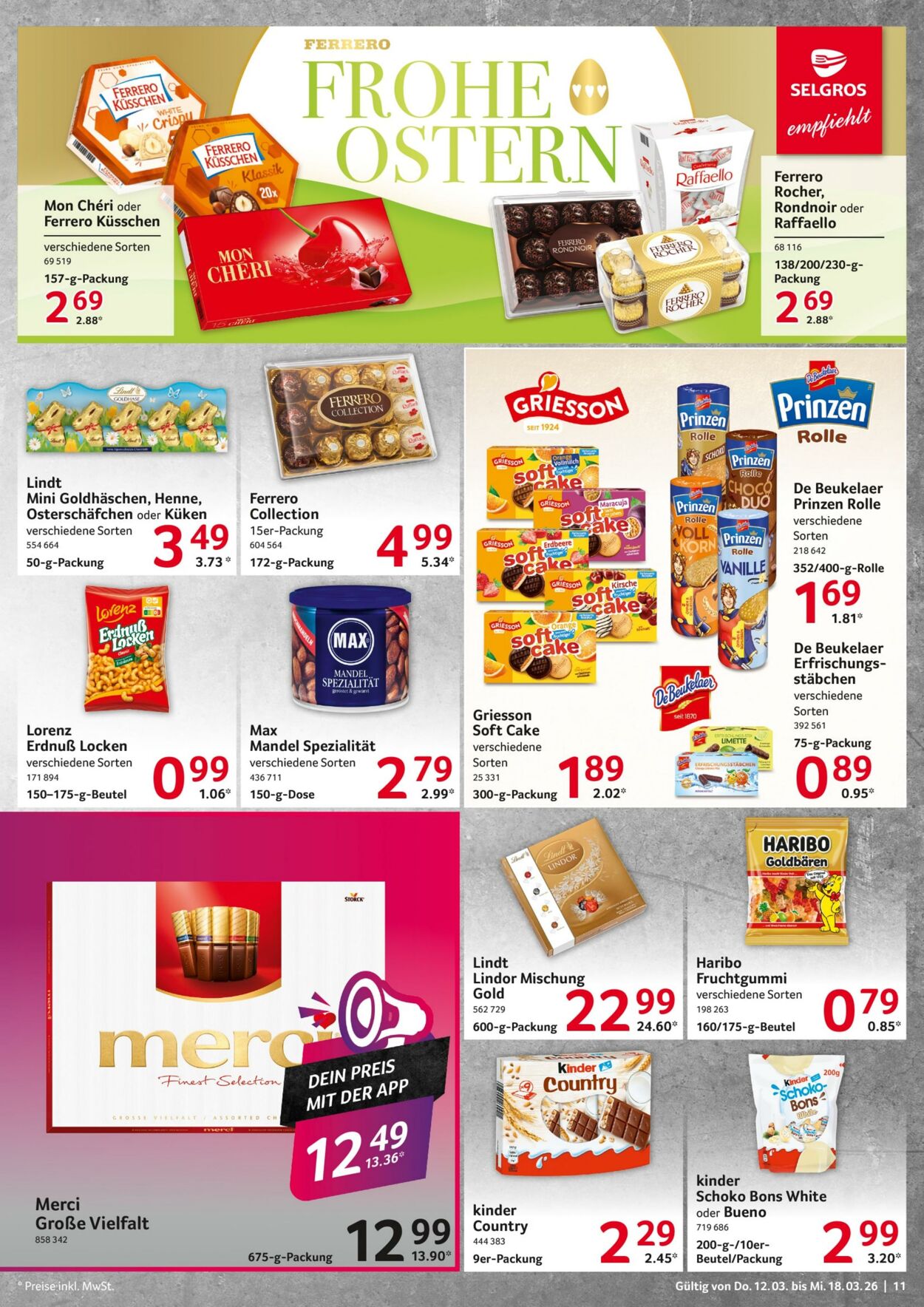 Prospekt Selgros 12.03.2026 - 18.03.2026