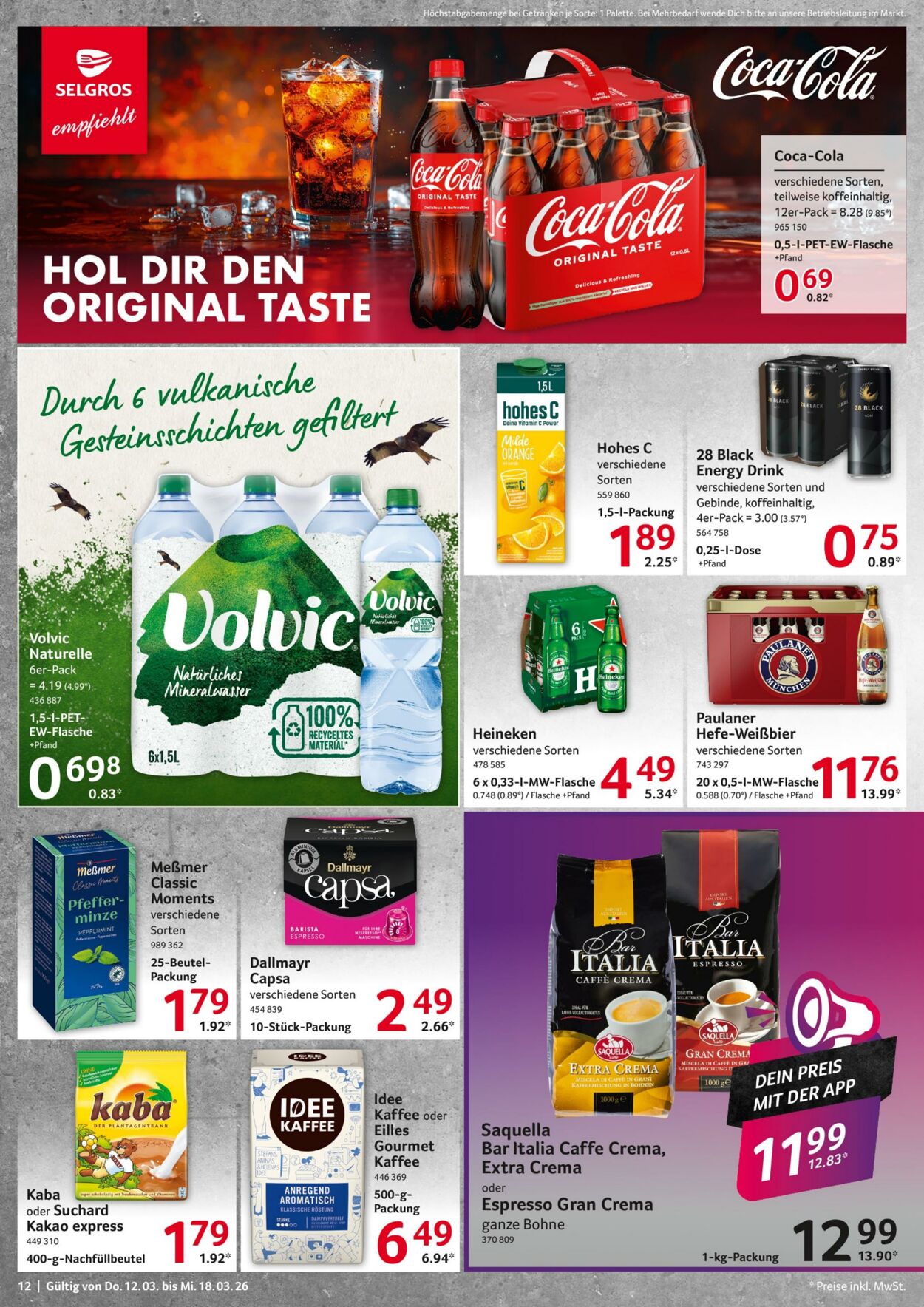 Prospekt Selgros 12.03.2026 - 18.03.2026