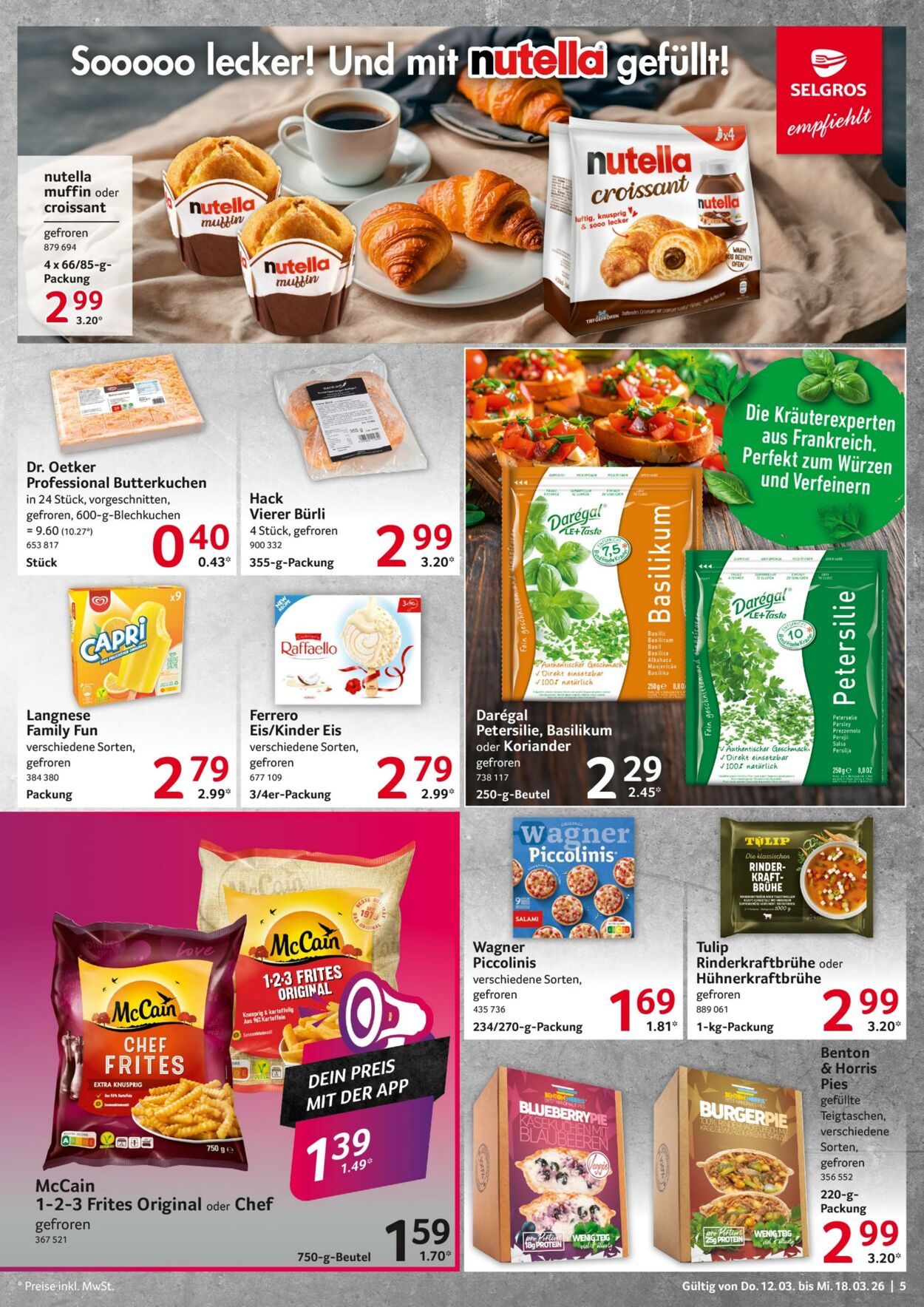 Prospekt Selgros 12.03.2026 - 18.03.2026
