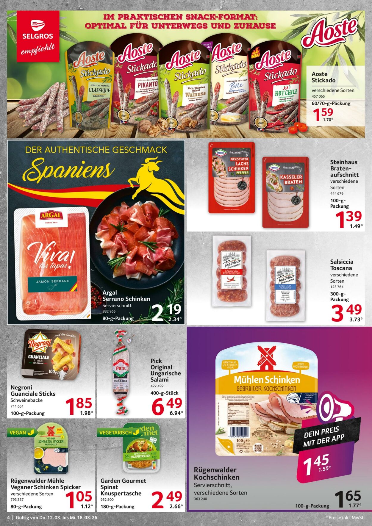 Prospekt Selgros 12.03.2026 - 18.03.2026