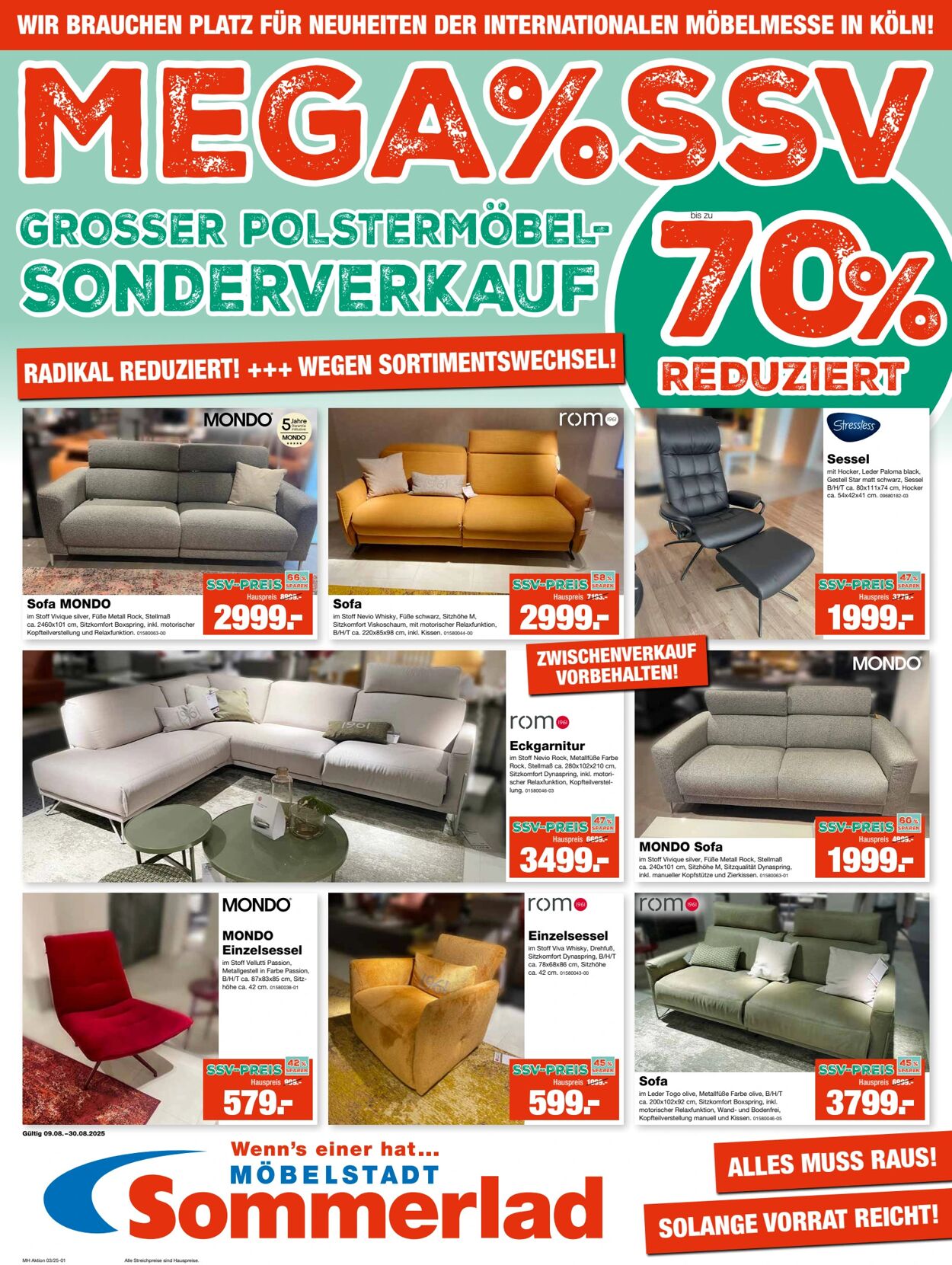 Prospekt Sommerlad 11.08.2025 - 30.08.2025