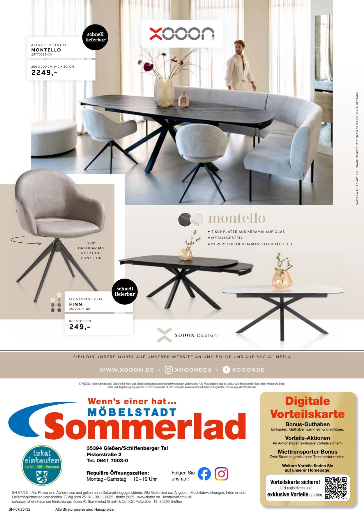 Prospekt Sommerlad 27.10.2025 - 08.11.2025