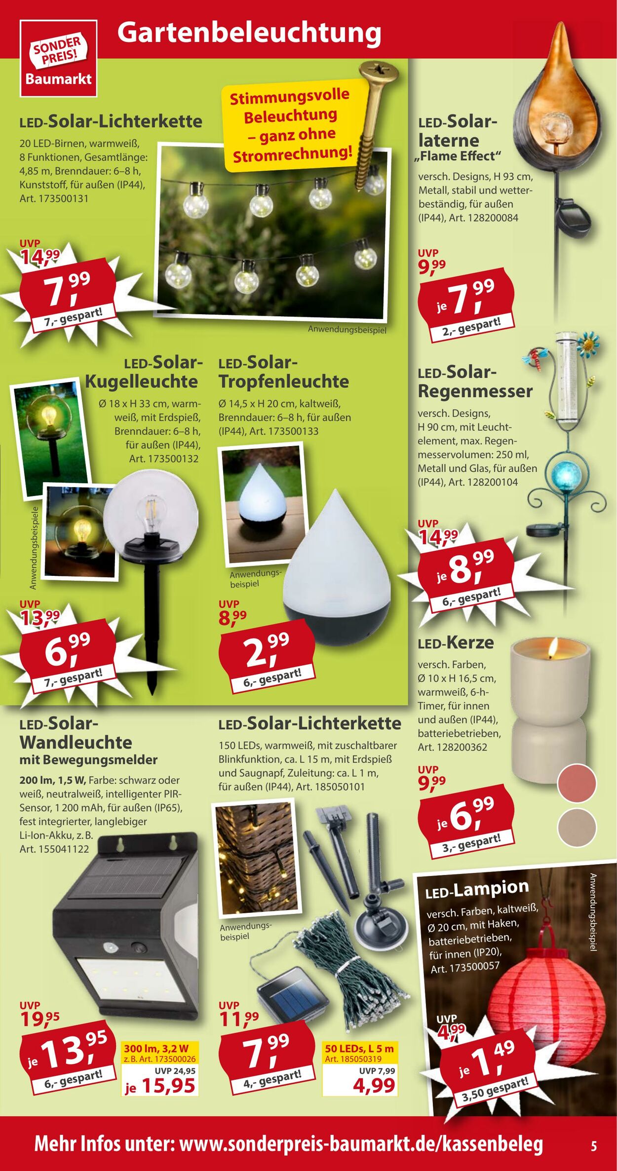 Prospekt Sonderpreis Baumarkt 24.05.2025 - 07.06.2025