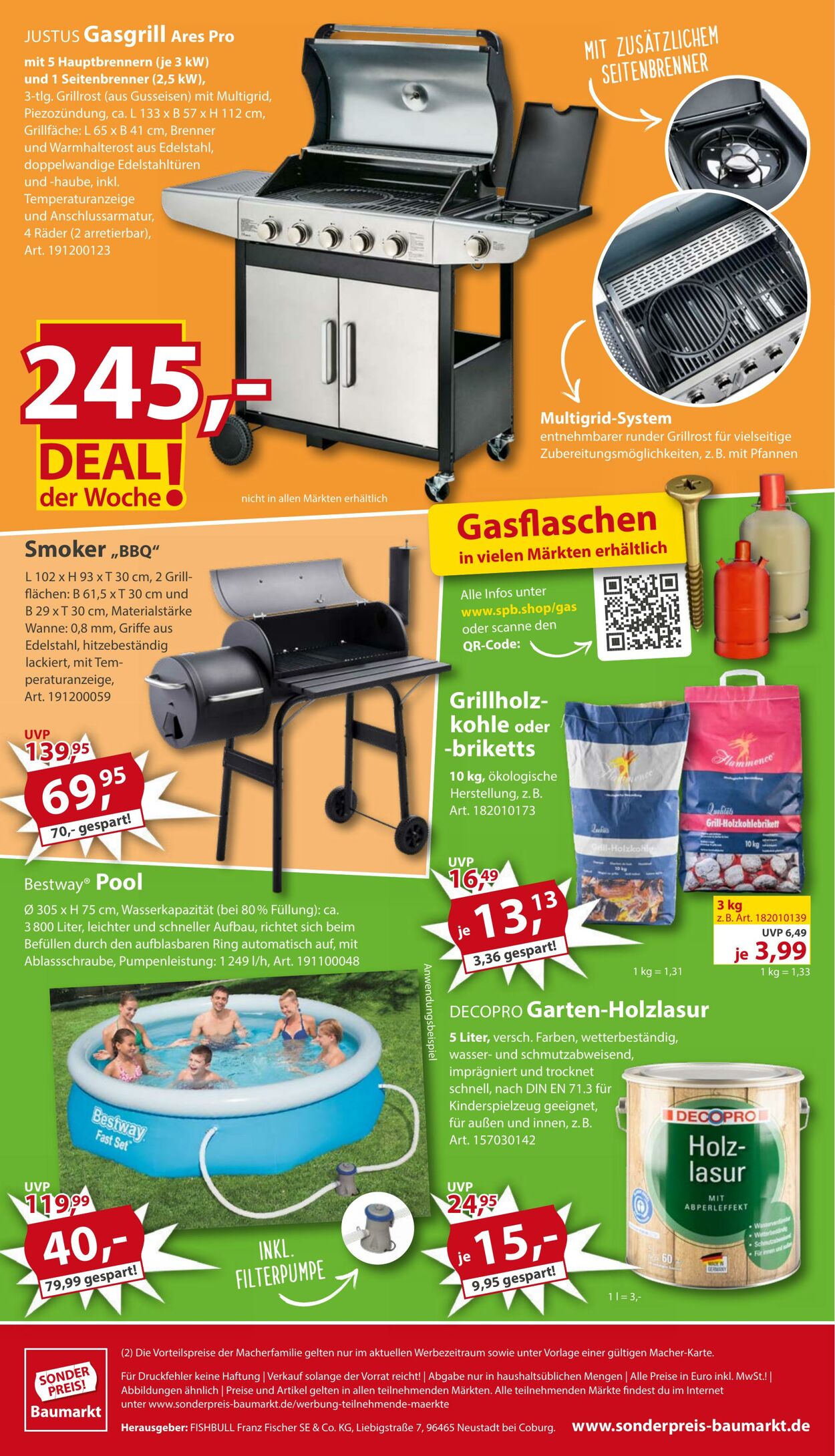 Prospekt Sonderpreis Baumarkt 24.05.2025 - 07.06.2025