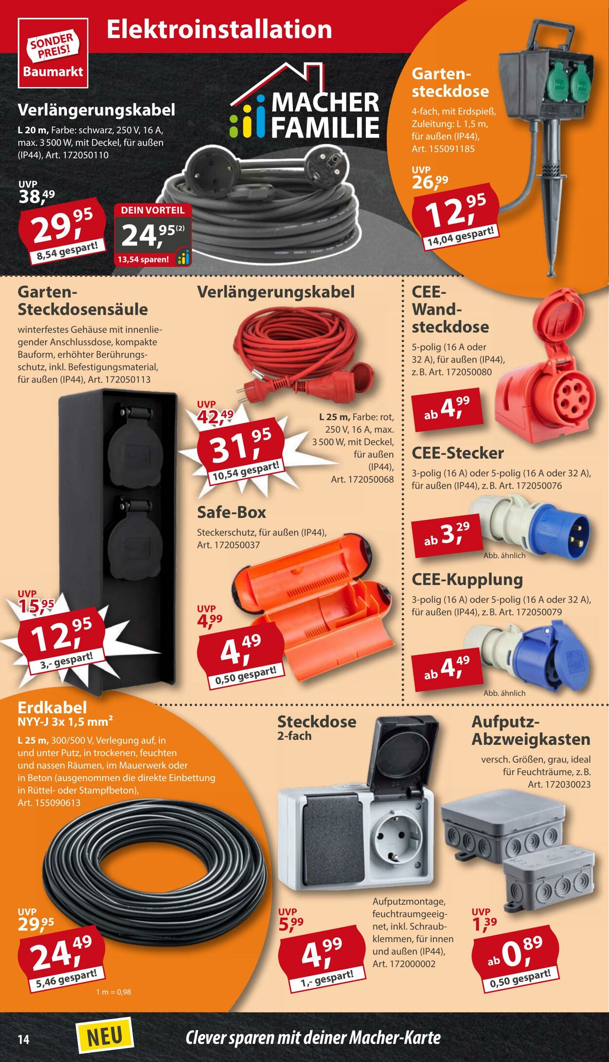 Prospekt Sonderpreis Baumarkt 24.05.2025 - 07.06.2025