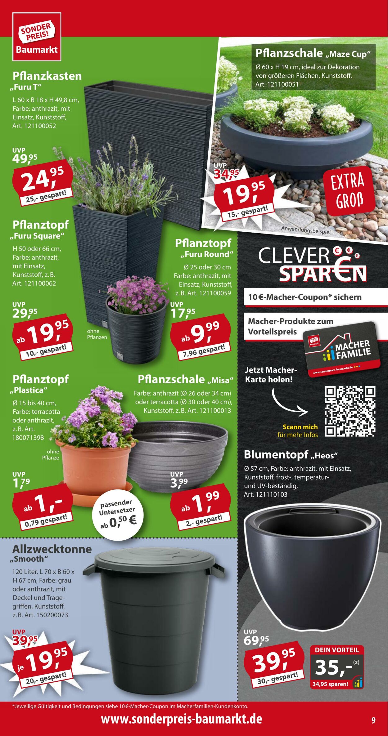 Prospekt Sonderpreis Baumarkt 24.05.2025 - 07.06.2025
