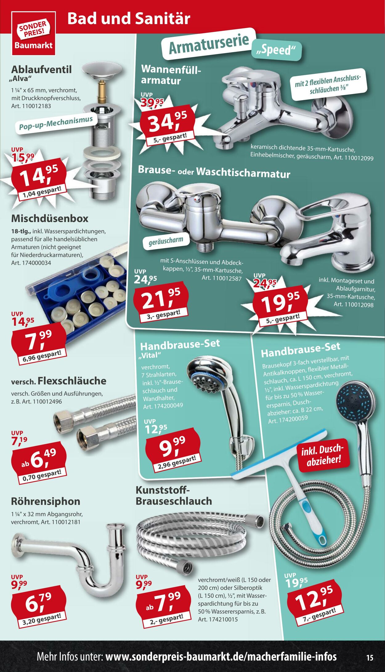 Prospekt Sonderpreis Baumarkt 24.05.2025 - 07.06.2025
