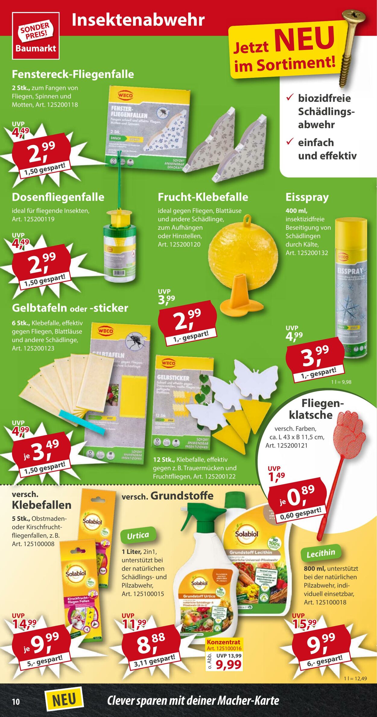 Prospekt Sonderpreis Baumarkt 24.05.2025 - 07.06.2025