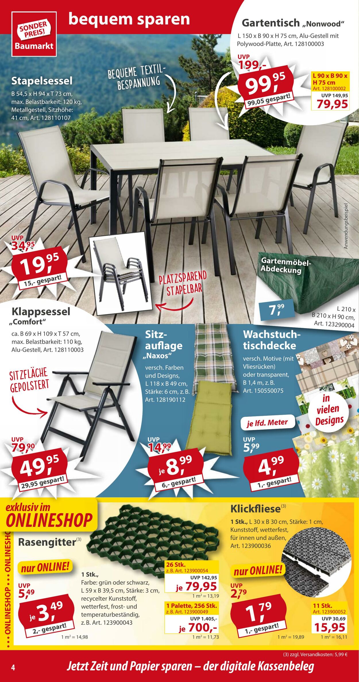 Prospekt Sonderpreis Baumarkt 24.05.2025 - 07.06.2025