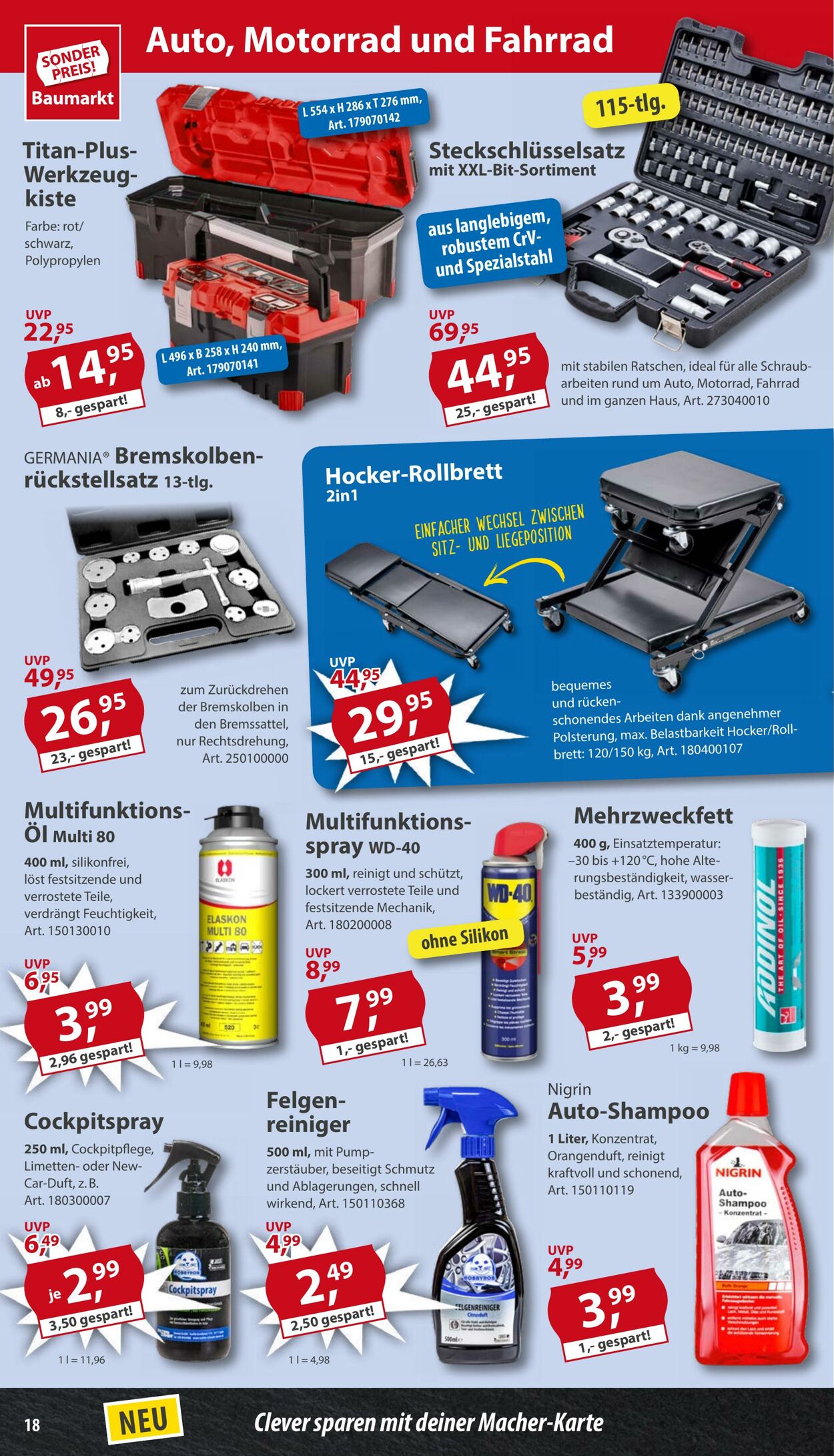 Prospekt Sonderpreis Baumarkt 31.05.2025 - 14.06.2025
