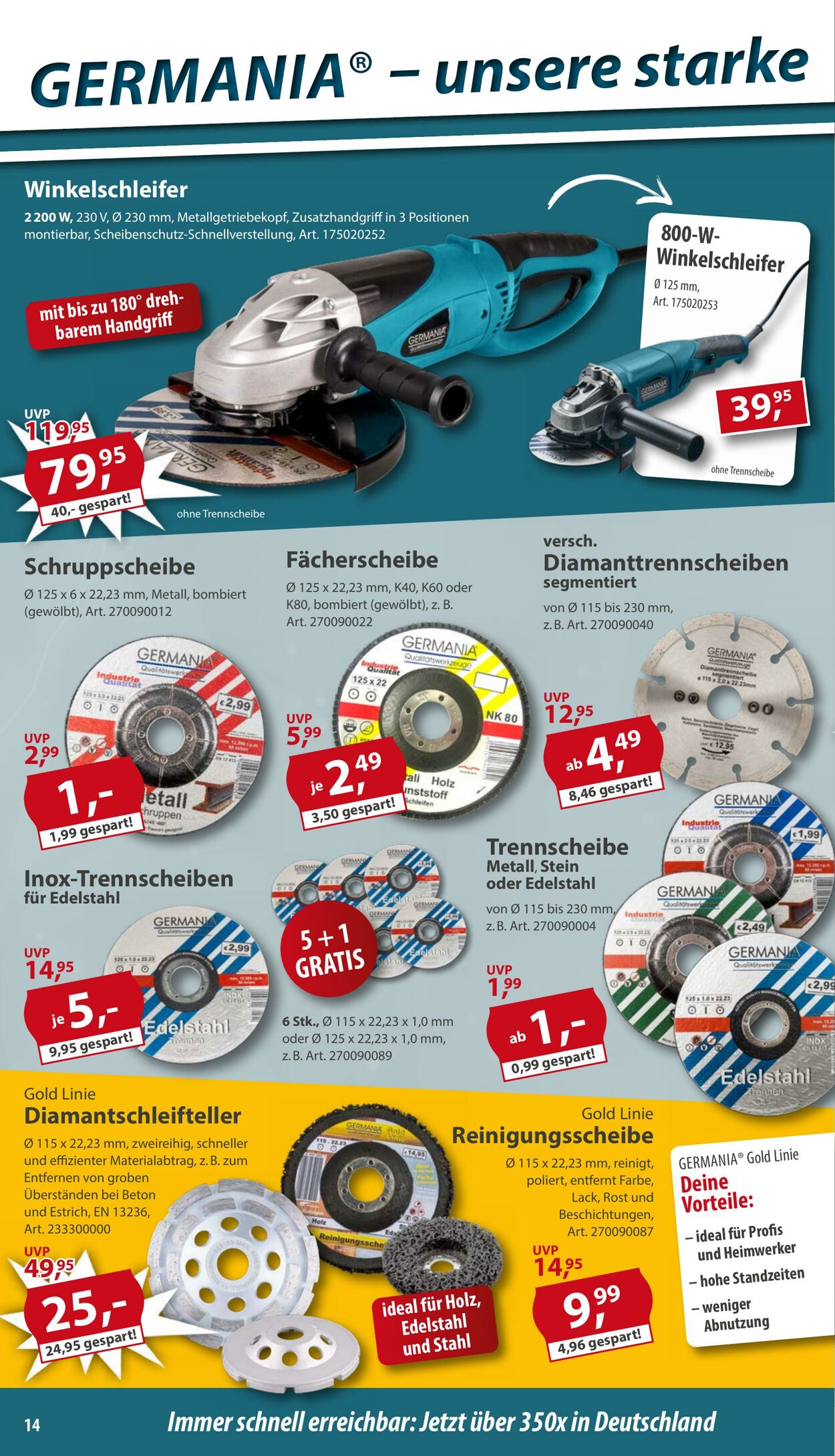 Prospekt Sonderpreis Baumarkt 31.05.2025 - 14.06.2025
