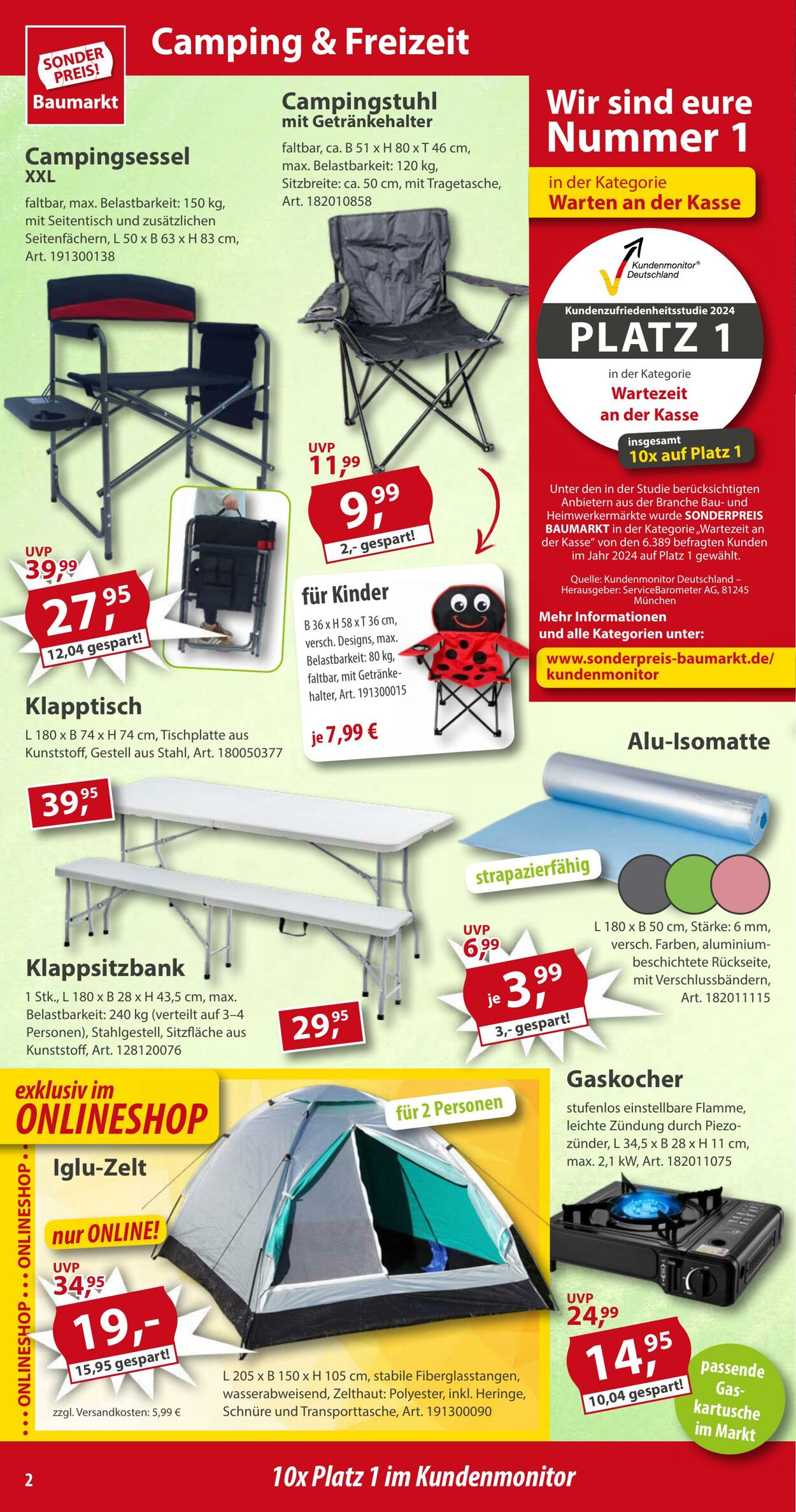 Prospekt Sonderpreis Baumarkt 31.05.2025 - 14.06.2025