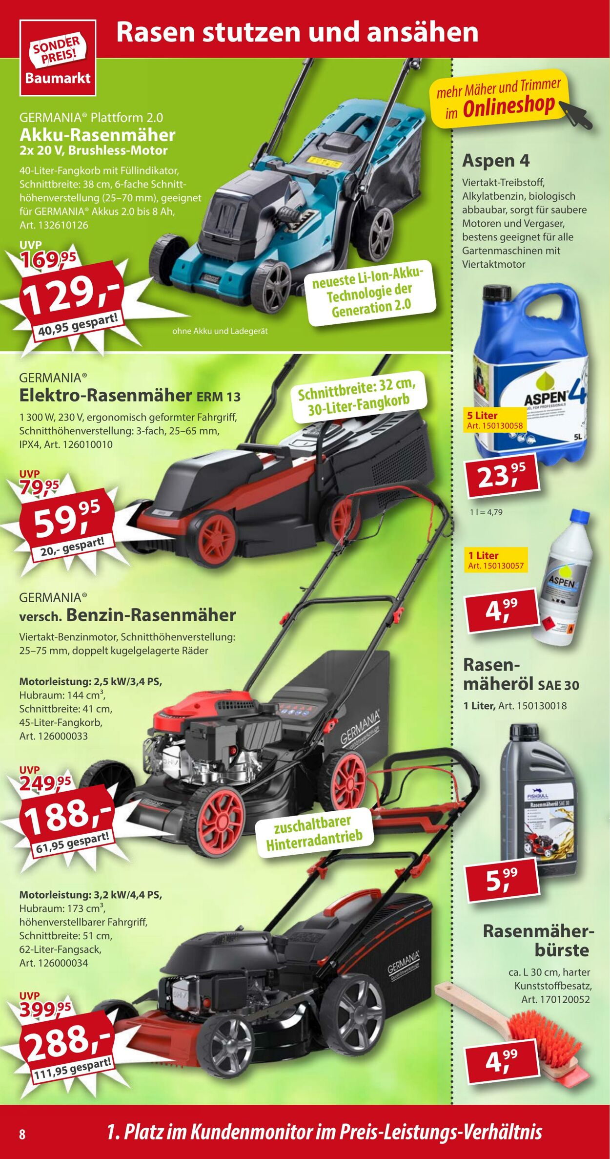 Prospekt Sonderpreis Baumarkt 31.05.2025 - 14.06.2025