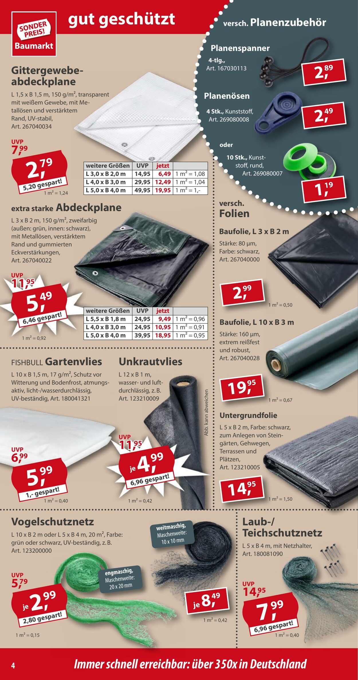 Prospekt Sonderpreis Baumarkt 07.06.2025 - 21.06.2025