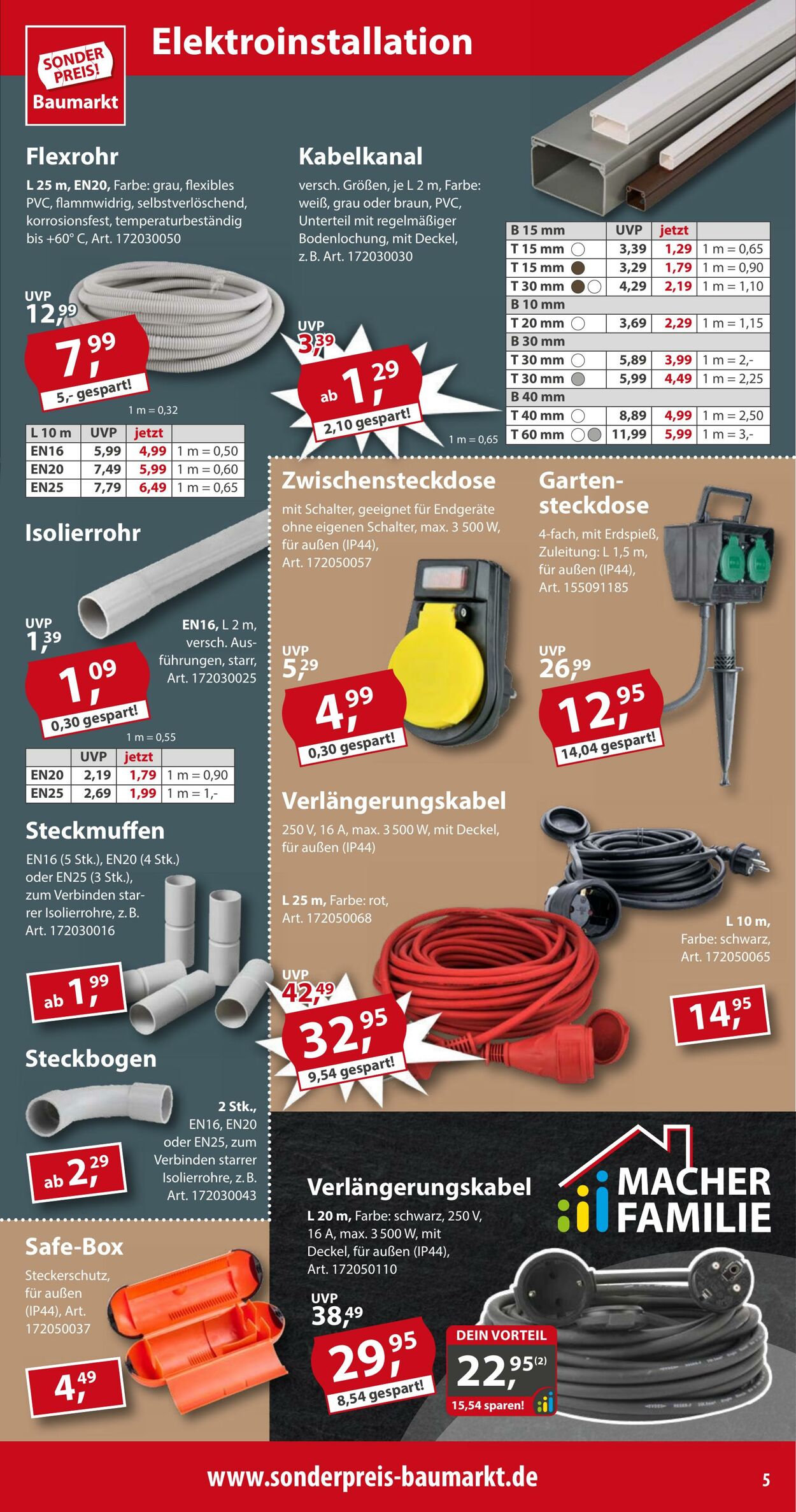 Prospekt Sonderpreis Baumarkt 07.06.2025 - 21.06.2025